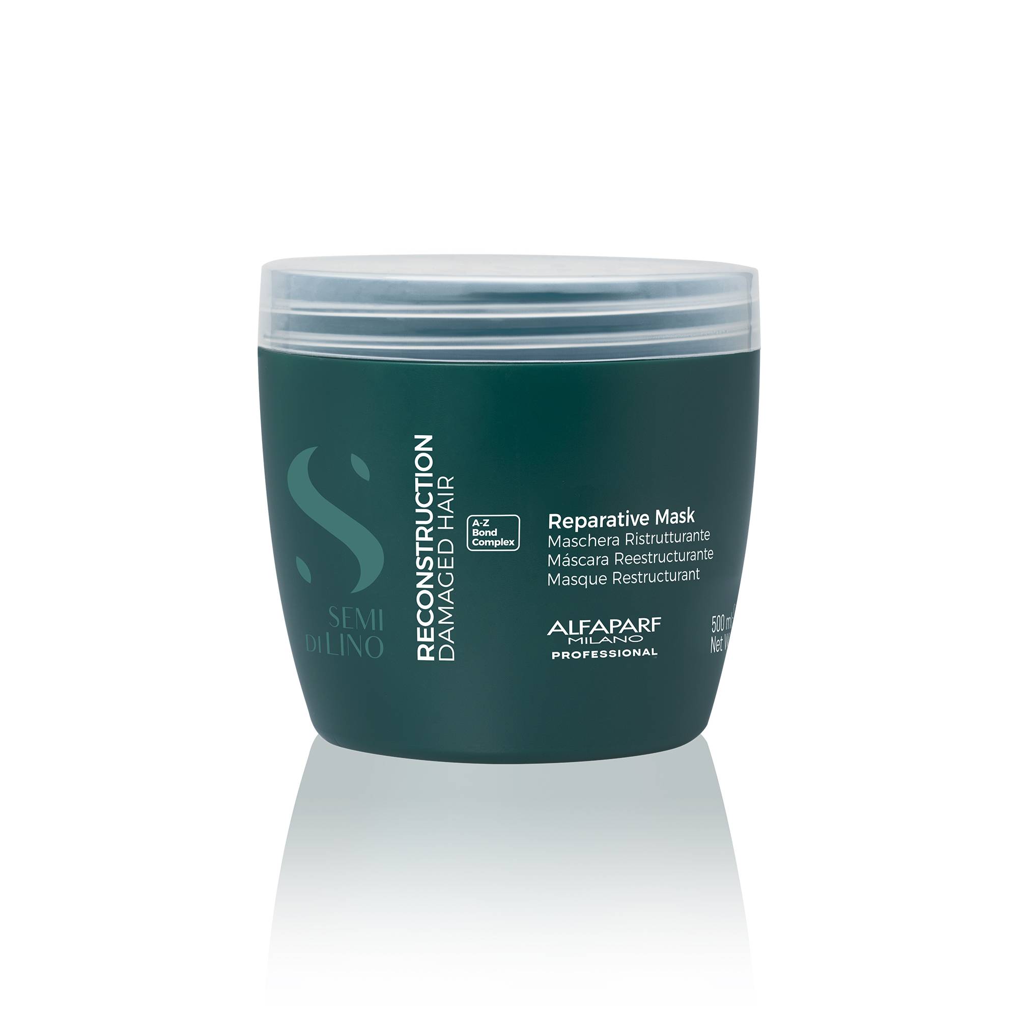 Masque restructurant cheveux moyens à épais Reconstruction Bond Complex de la marque Alfaparf Milano Contenance 500ml - 1