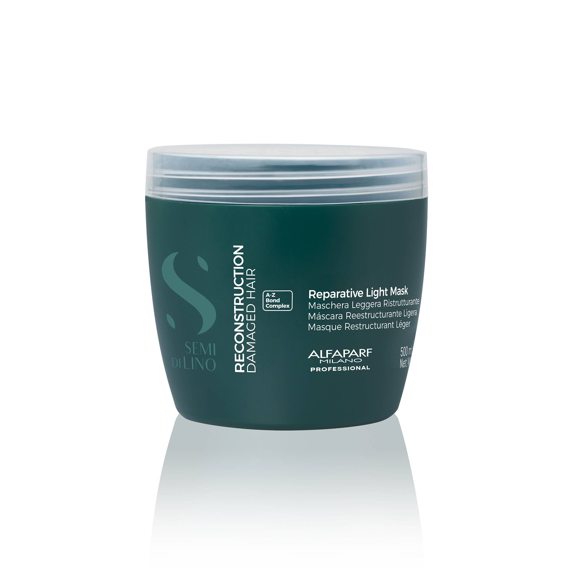 Masque restructurant léger cheveux fins Reconstruction Bond Complex de la marque Alfaparf Milano Contenance 500ml - 1