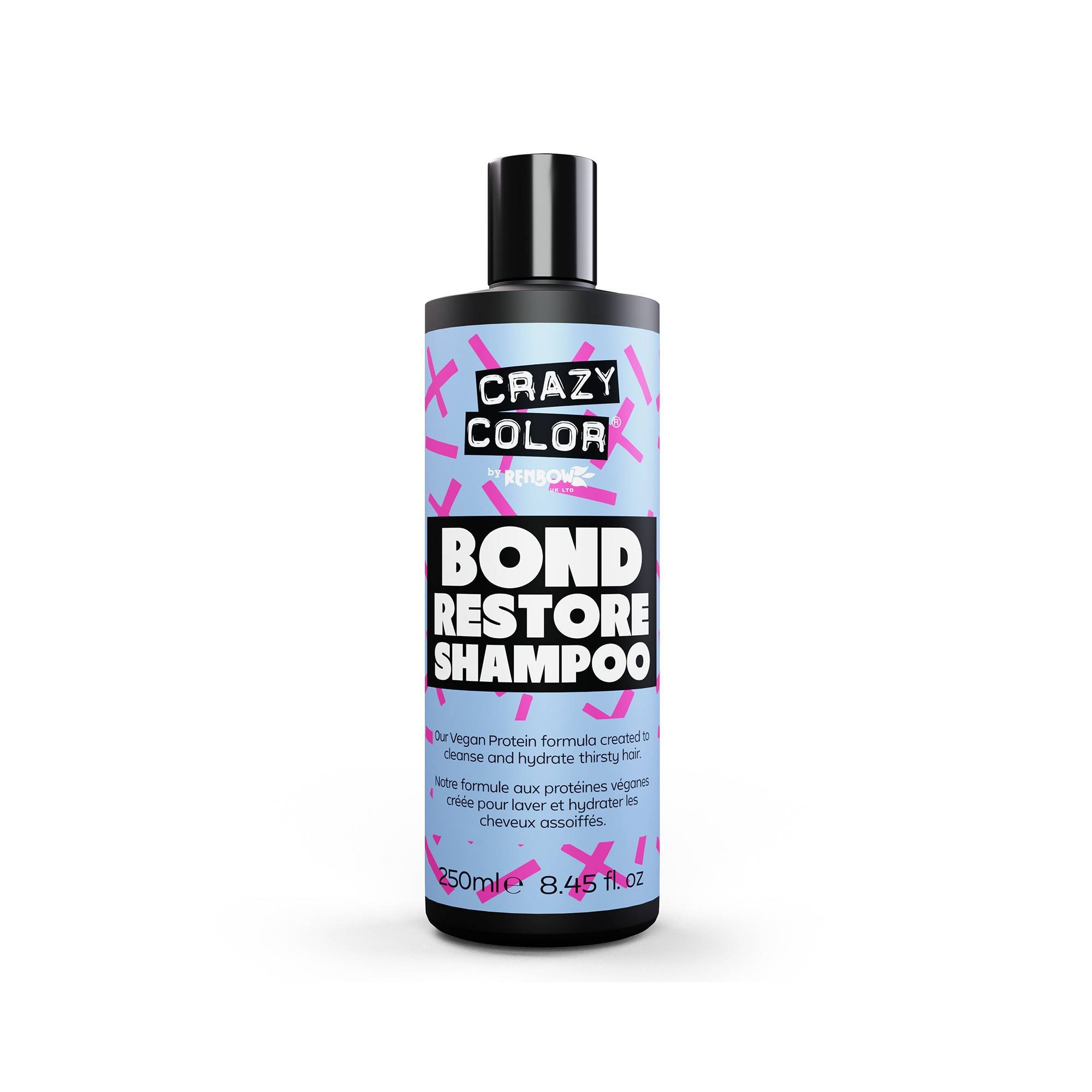 Shampoing réparateur Bond Restore de la marque Crazy Color Contenance 250ml - 1