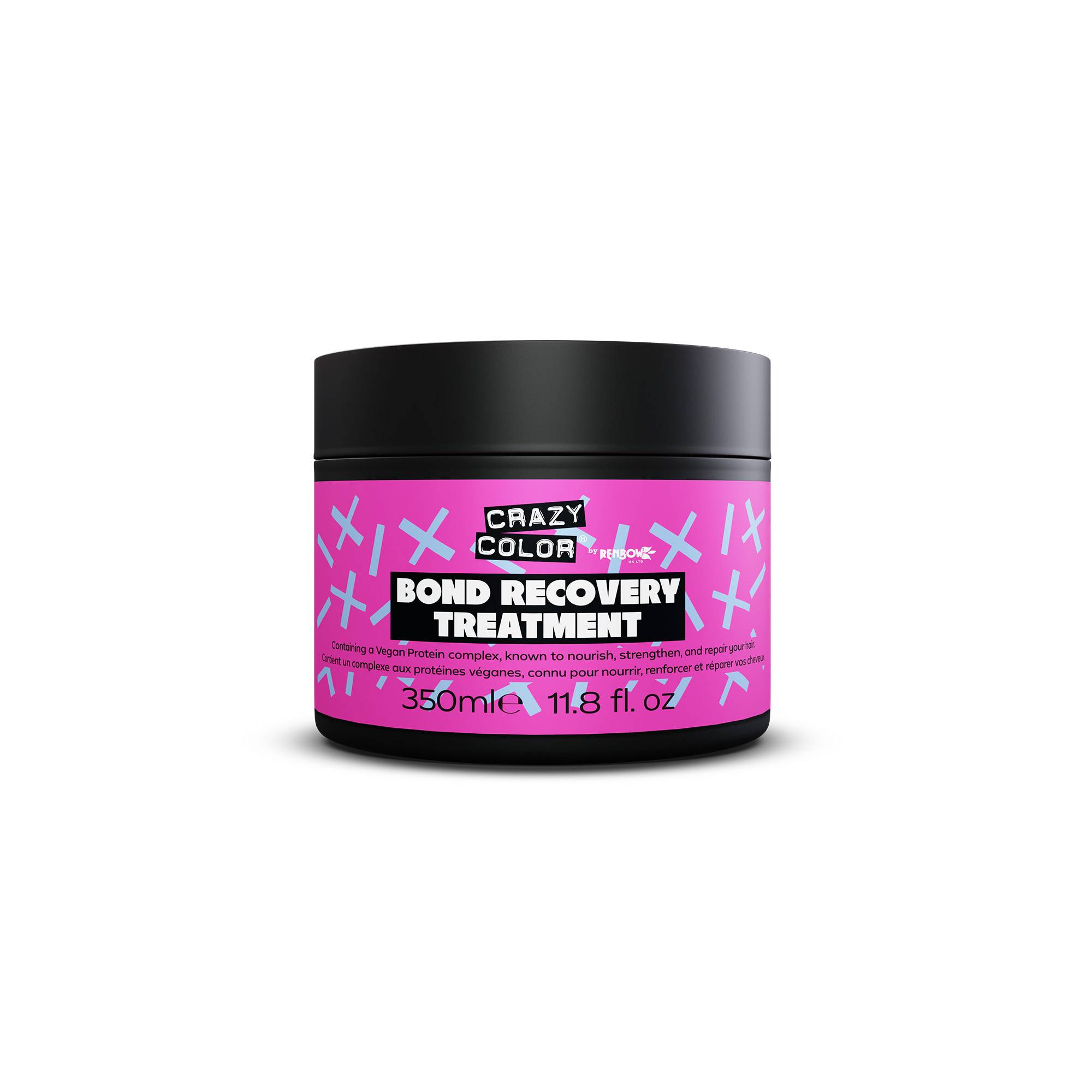 Masque réparateur Bond Recovery de la marque Crazy Color Contenance 350ml - 1