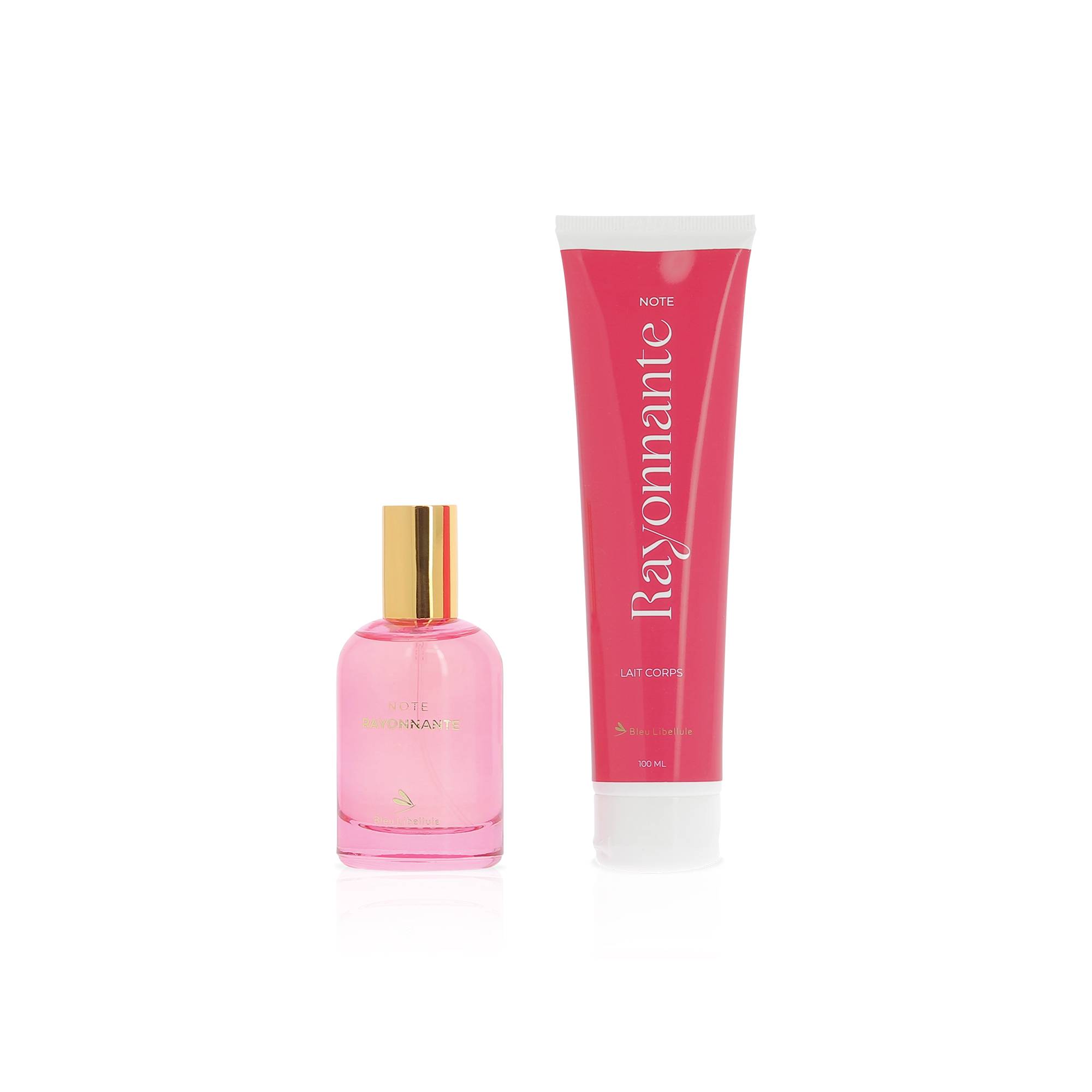 Coffret eau de parfum éclatant Note Rayonnante de la marque Bleu Libellule Contenance 50ml - 1