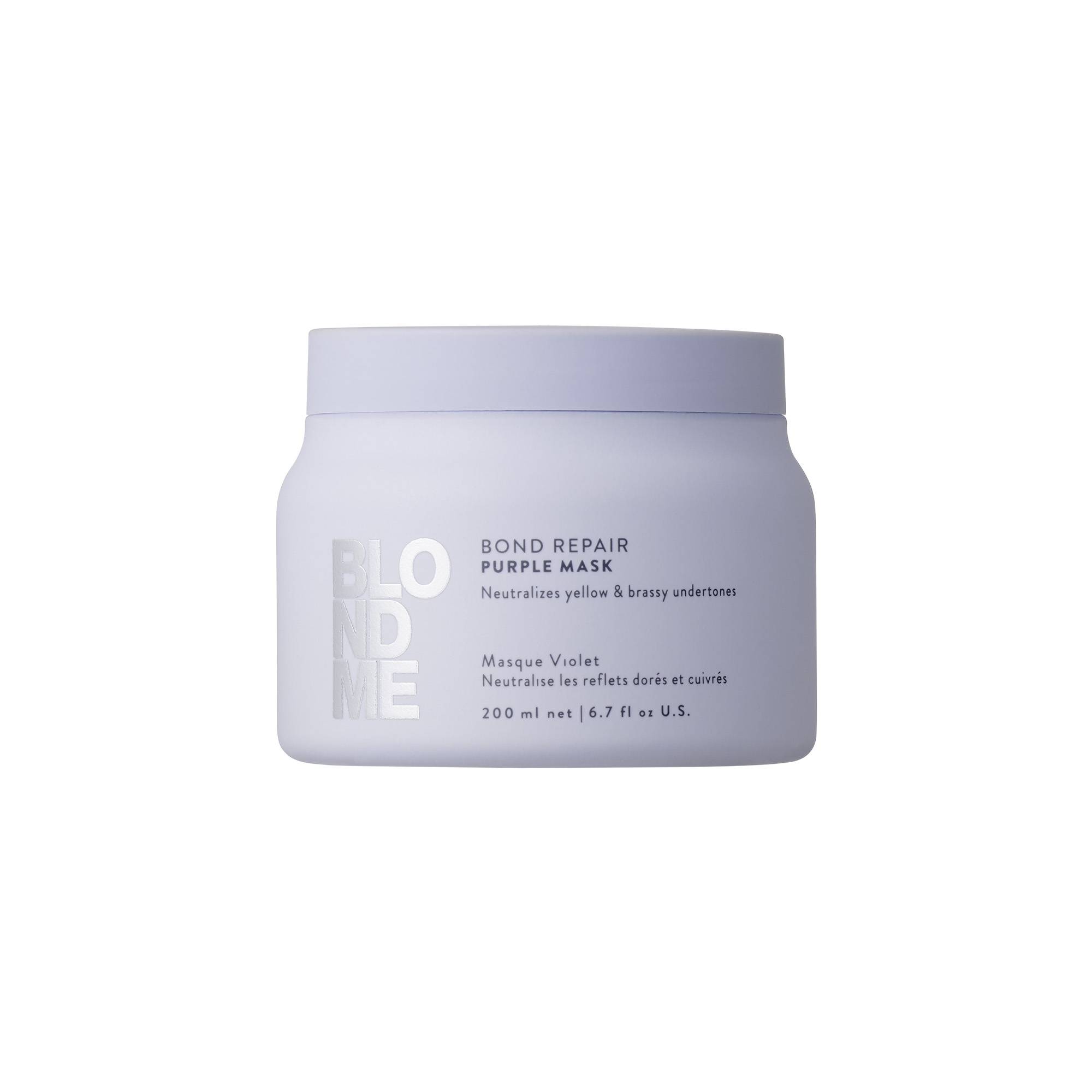 Masque Violet BLONDME de la marque Schwarzkopf Professional Contenance 200ml - 1