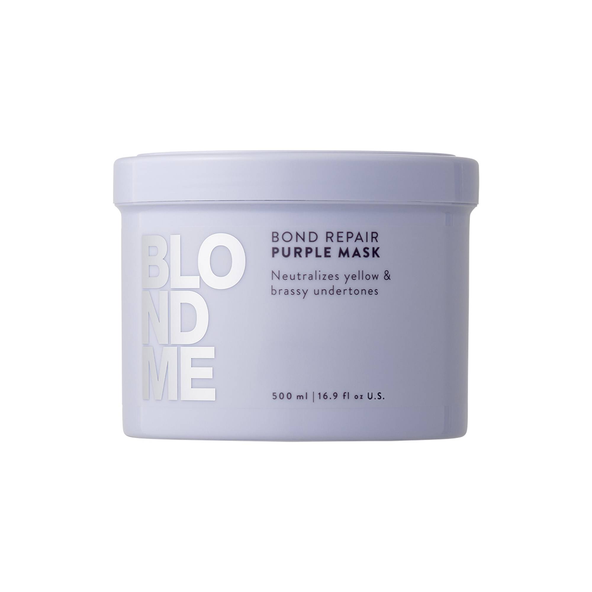 Masque Violet BLONDME de la marque Schwarzkopf Professional Contenance 500ml - 1