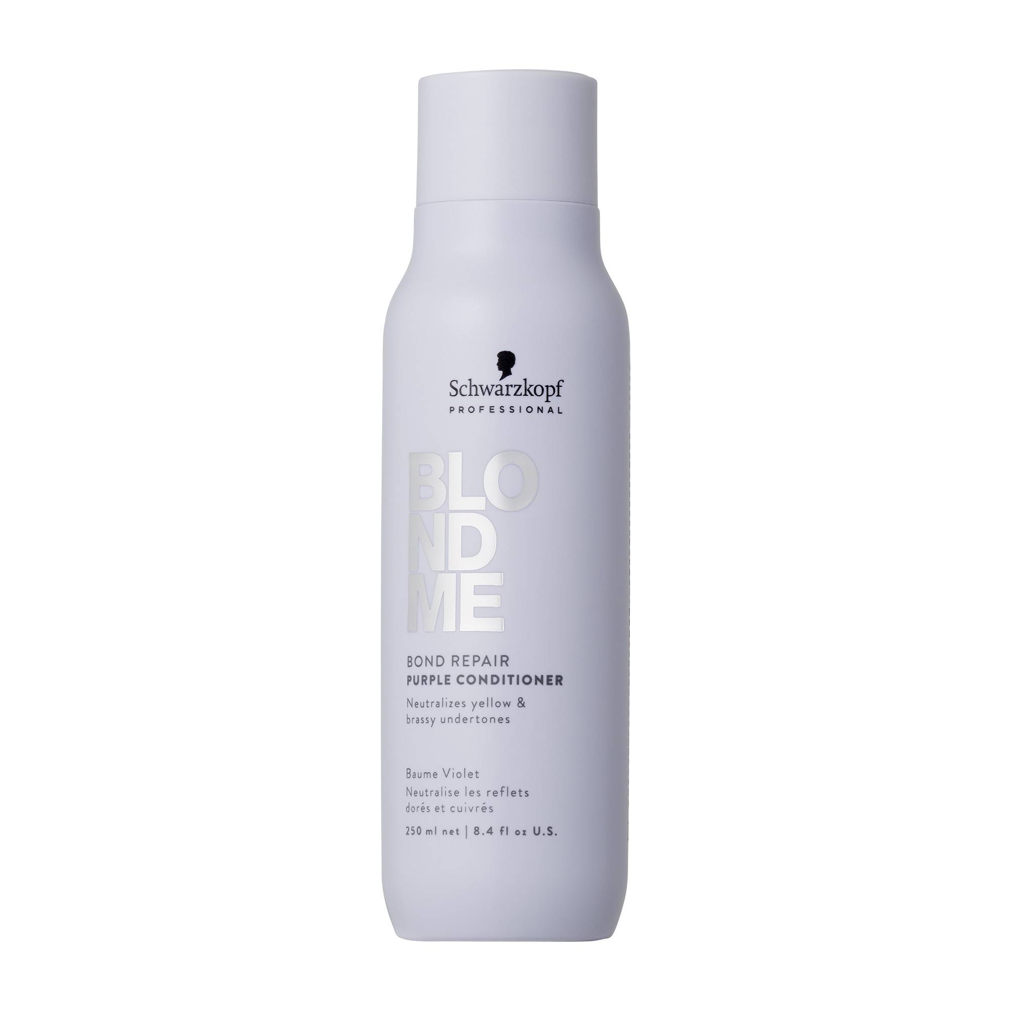 Baume Conditionneur Violet BLONDME de la marque Schwarzkopf Professional Contenance 250ml - 1