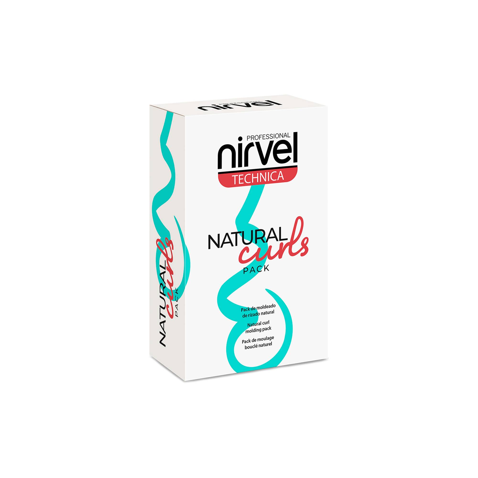 Pack de modelage boucles naturelles (modelant 125ml + fixateur 100ml) de la marque Nirvel Contenance 225ml - 1