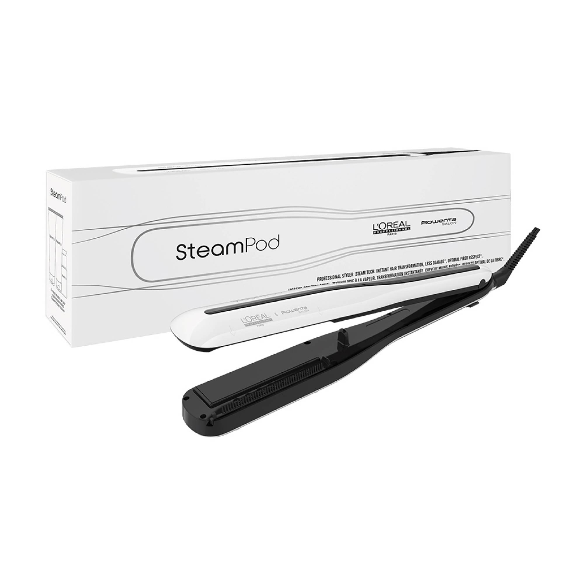 Steampod 3.0 lisseur vapeur professionnel Blanc de la marque L'Oréal Professionnel - 1