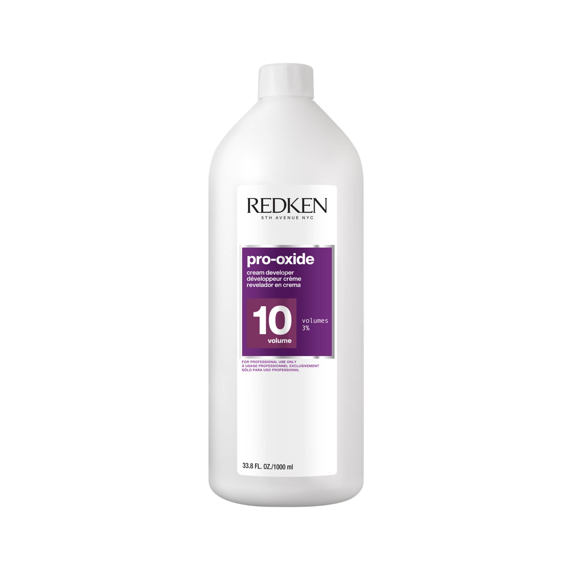 Oxydant Crème Fluide Pro-Oxide 10V de la marque Redken Contenance 1000ml - 1