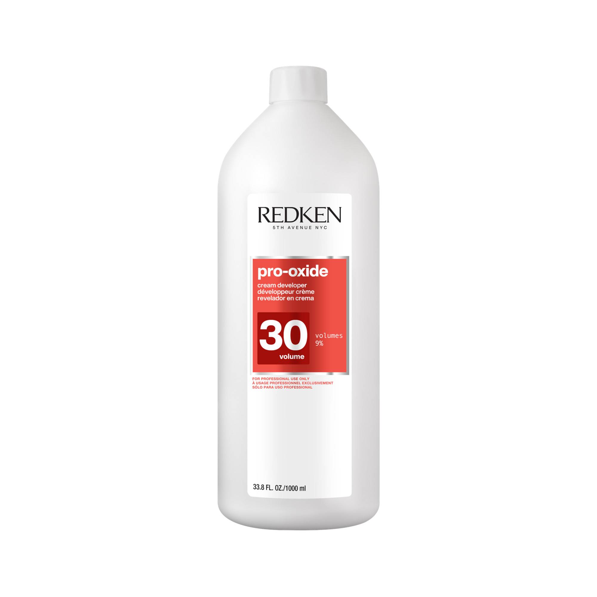 Oxydant Crème Fluide Pro-Oxide 30V de la marque Redken Contenance 1000ml - 1