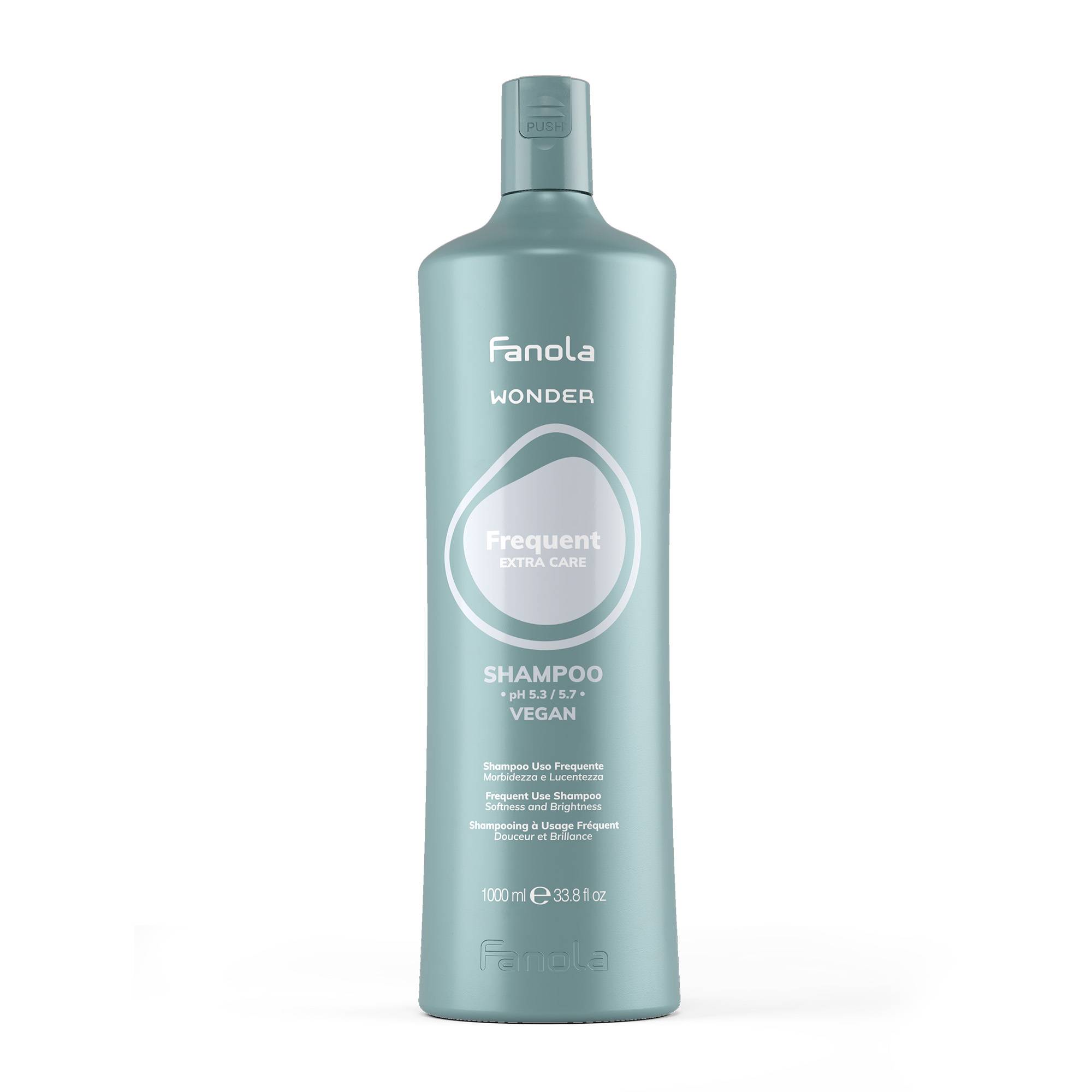 Shampoing Doux Frequent Wonder de la marque Fanola Contenance 1000ml - 1