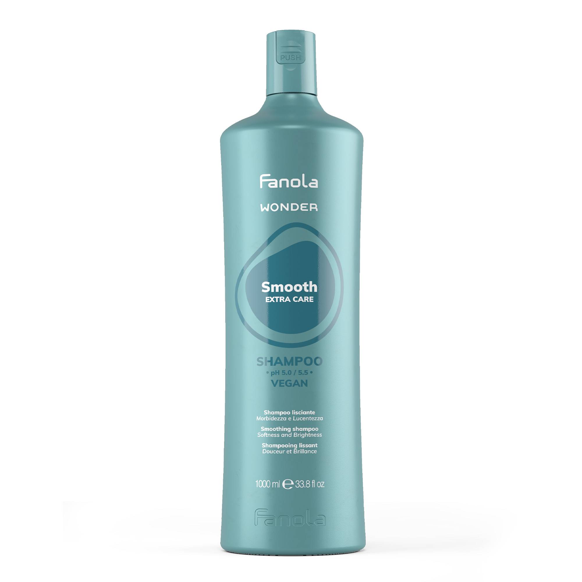 Shampoing Lissant Smooth Wonder de la marque Fanola Contenance 1000ml - 1