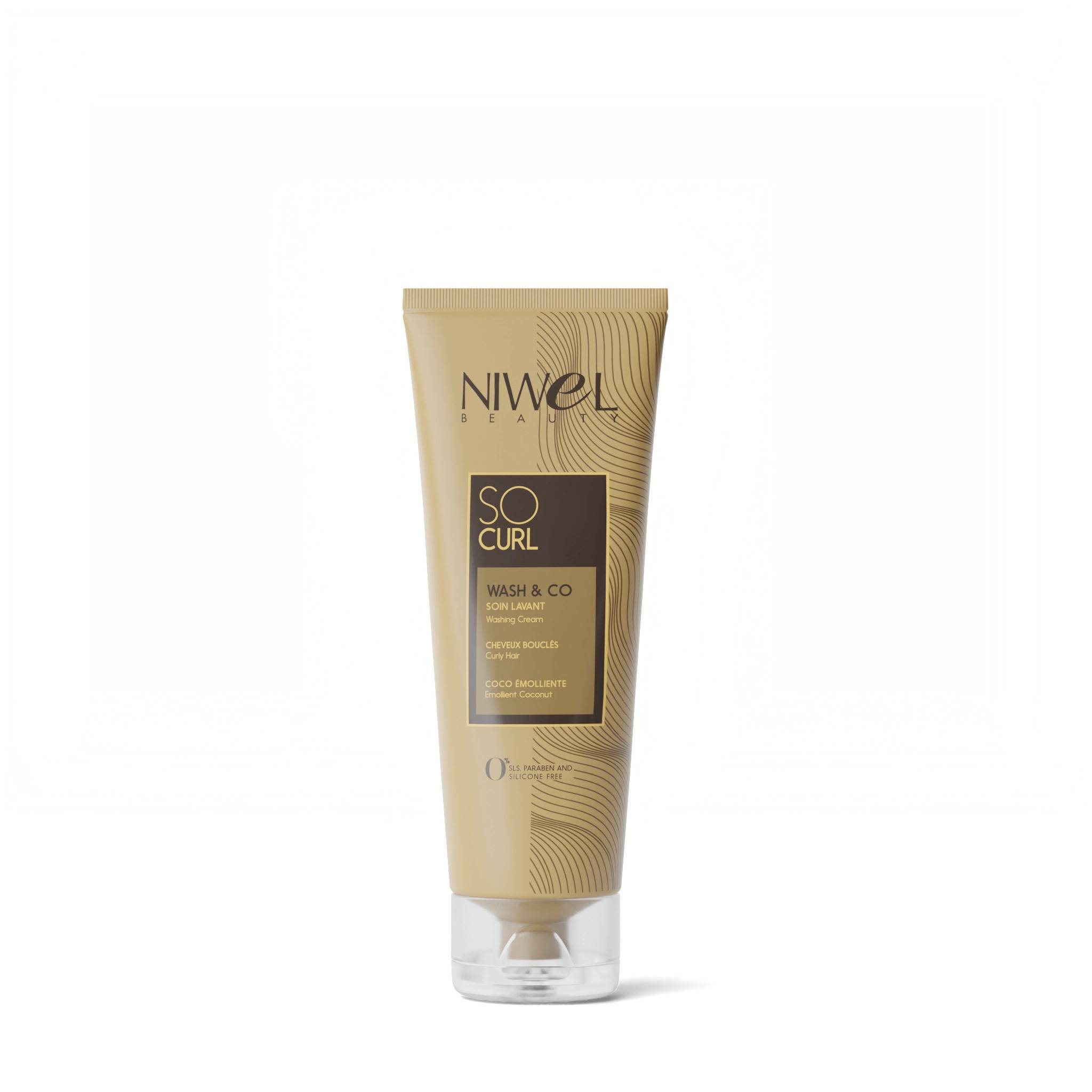 Soin Lavant cheveux bouclés - So Curl de la marque Niwel Beauty Contenance 250ml - 1