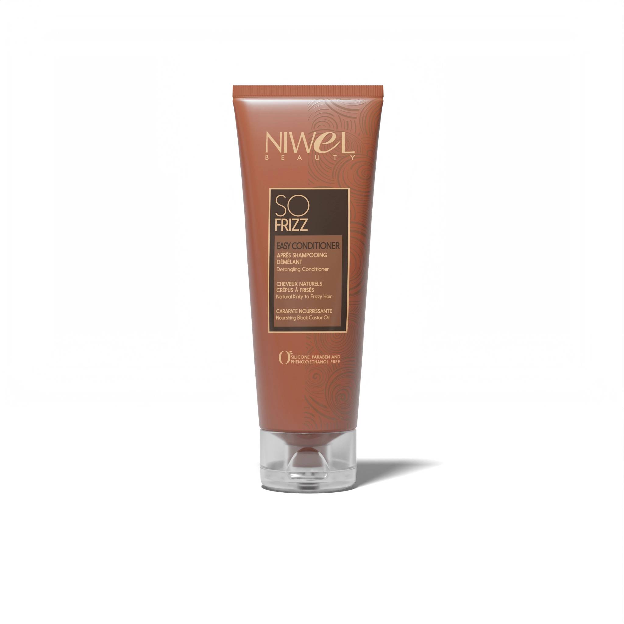 Après-shampooing démêlant cheveux crépus à frisés So Frizz de la marque Niwel Beauty Contenance 250ml - 1