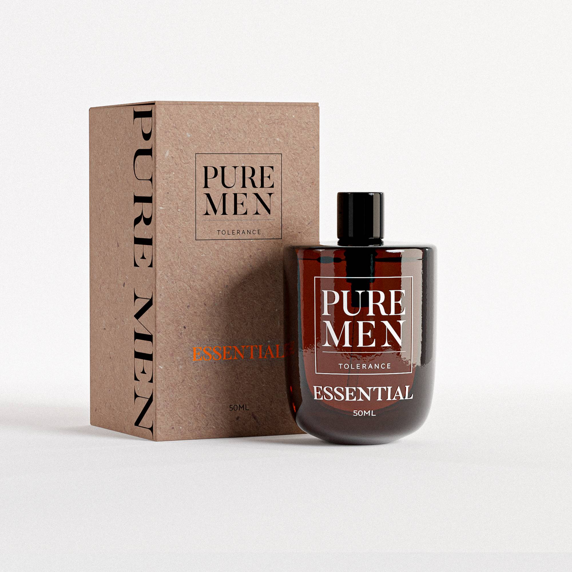 Eau de parfum Essential de la marque Pure Men Tolerance Contenance 50ml - 1