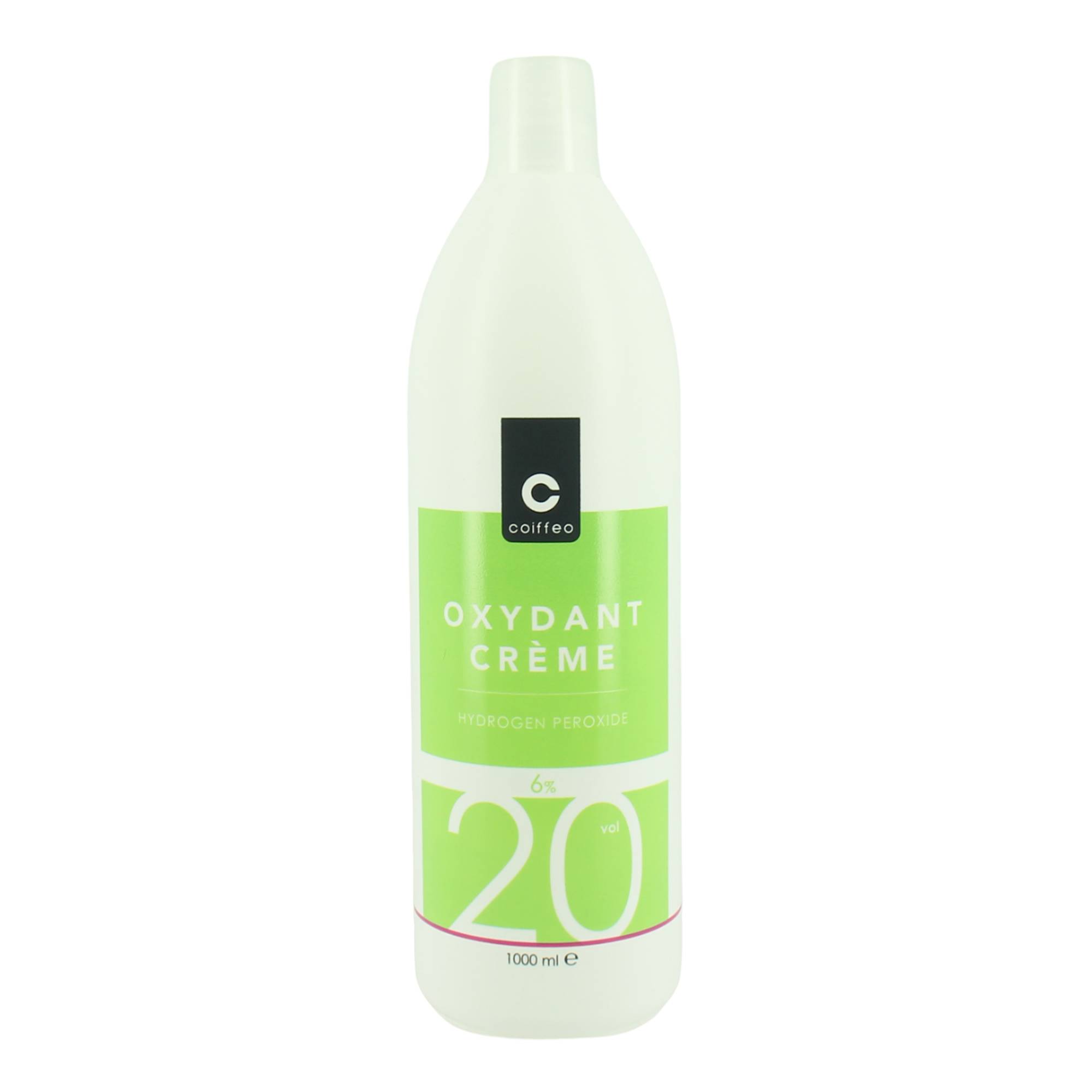 Oxydant 20 volumes de la marque Coiffeo Contenance 1000ml - 1