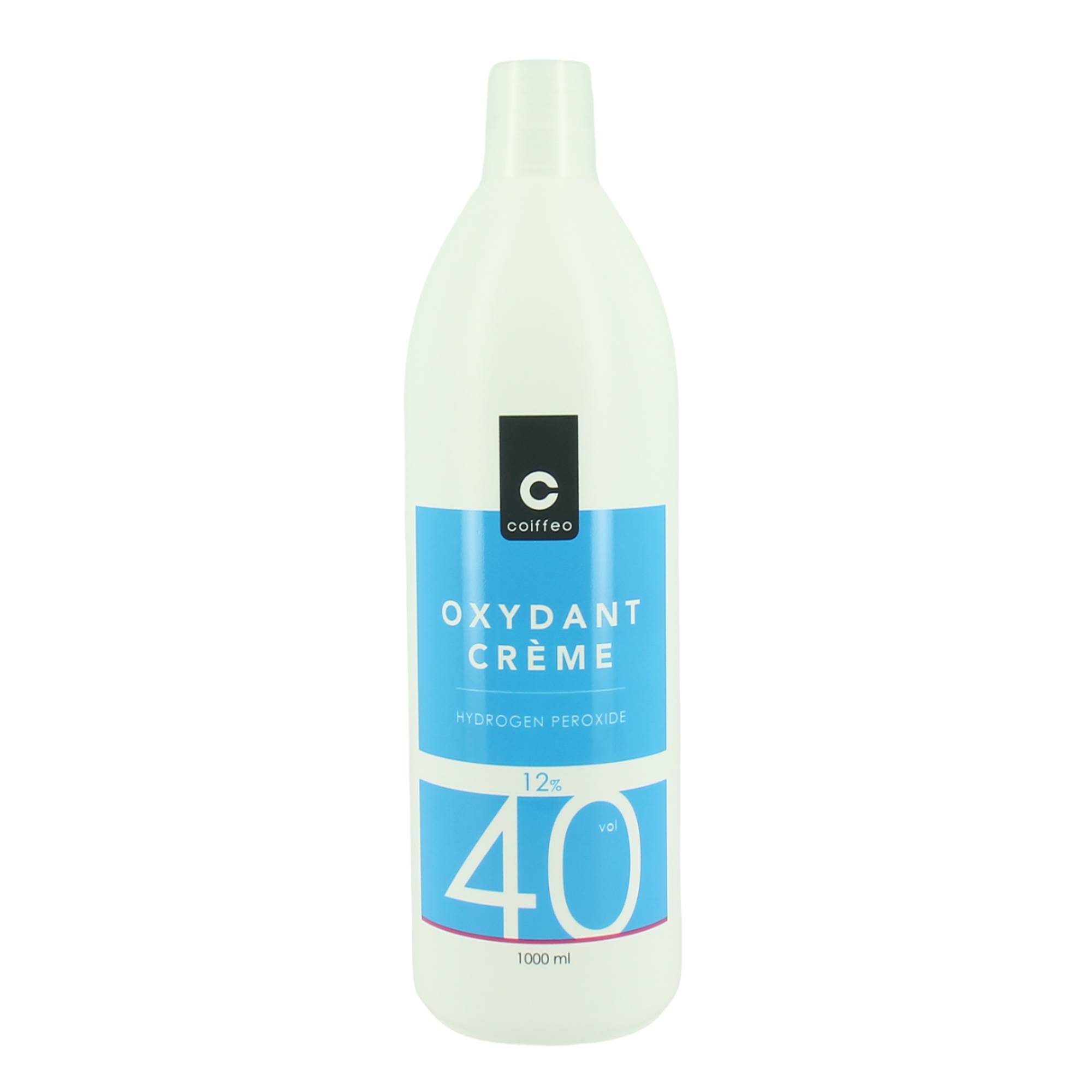 Oxydant 40 volumes de la marque Coiffeo Contenance 1000ml - 1