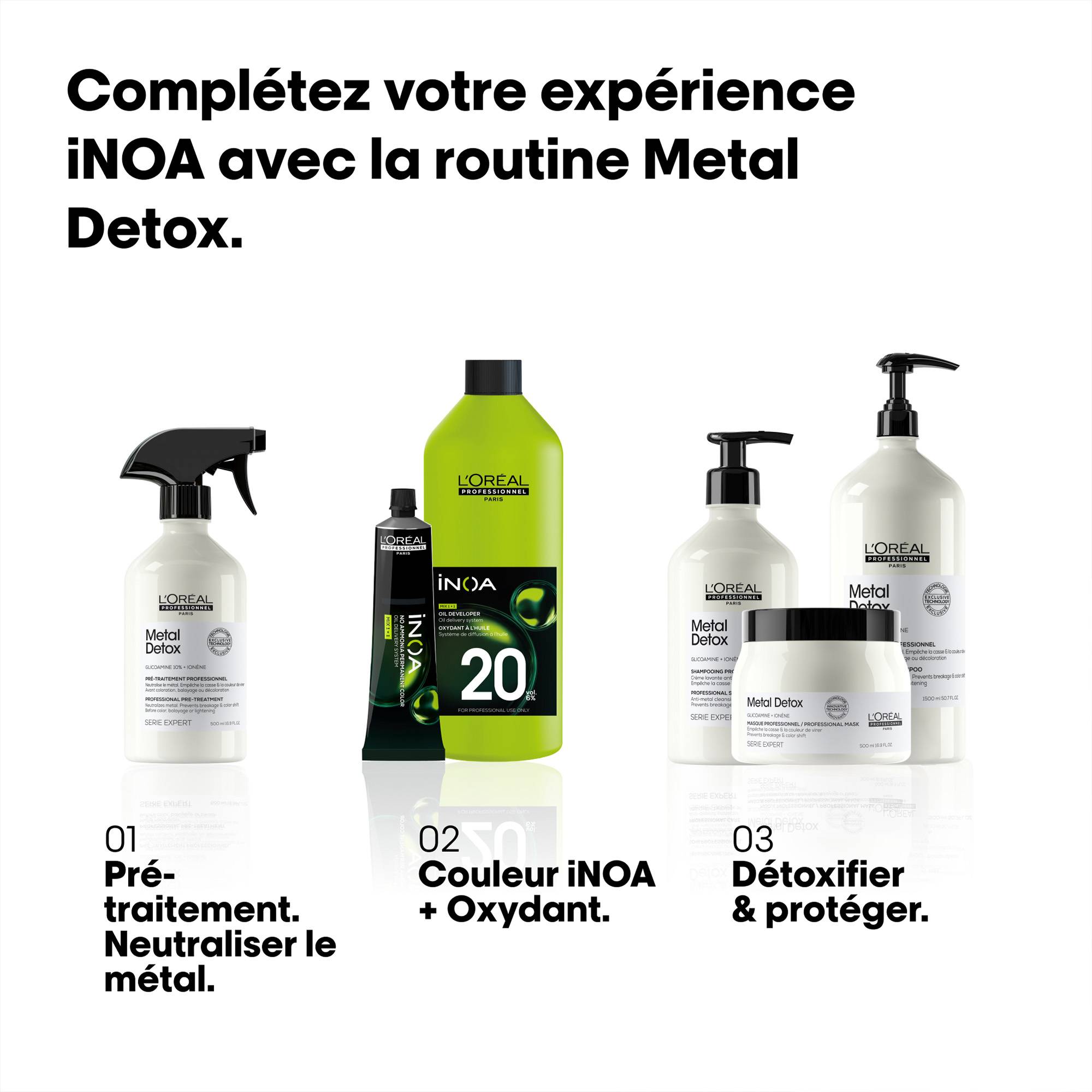 Coloration Capillaire L'Oréal Inoa Sans Ammoniaque - Flacon De 60 Ml - Neuf
