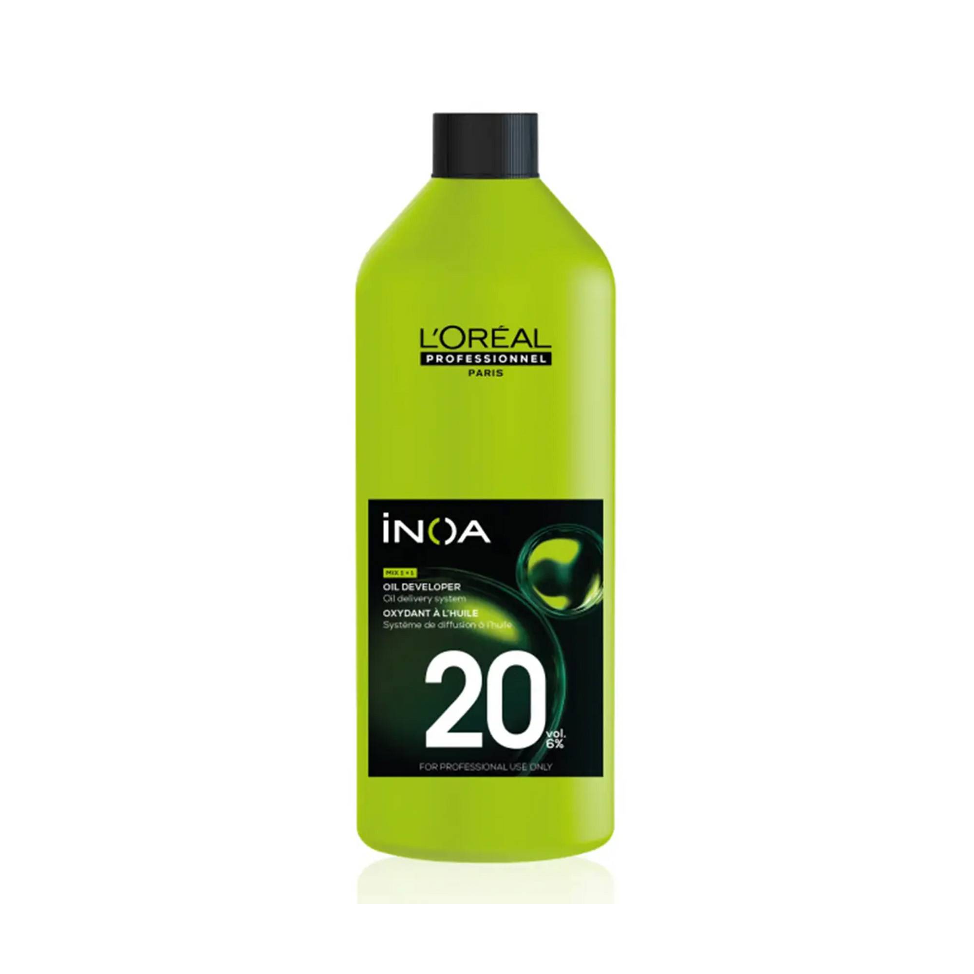 Oxydant crème professionnel 20 volume Inoa de la marque L'Oréal Professionnel Contenance 1000ml - 1
