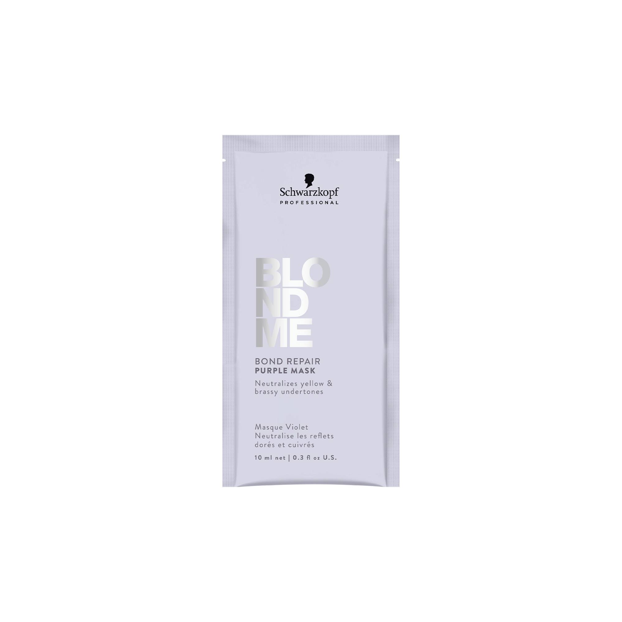 Échantillon Masque Violet BLONDME de la marque Schwarzkopf Professional Contenance 10ml - 1