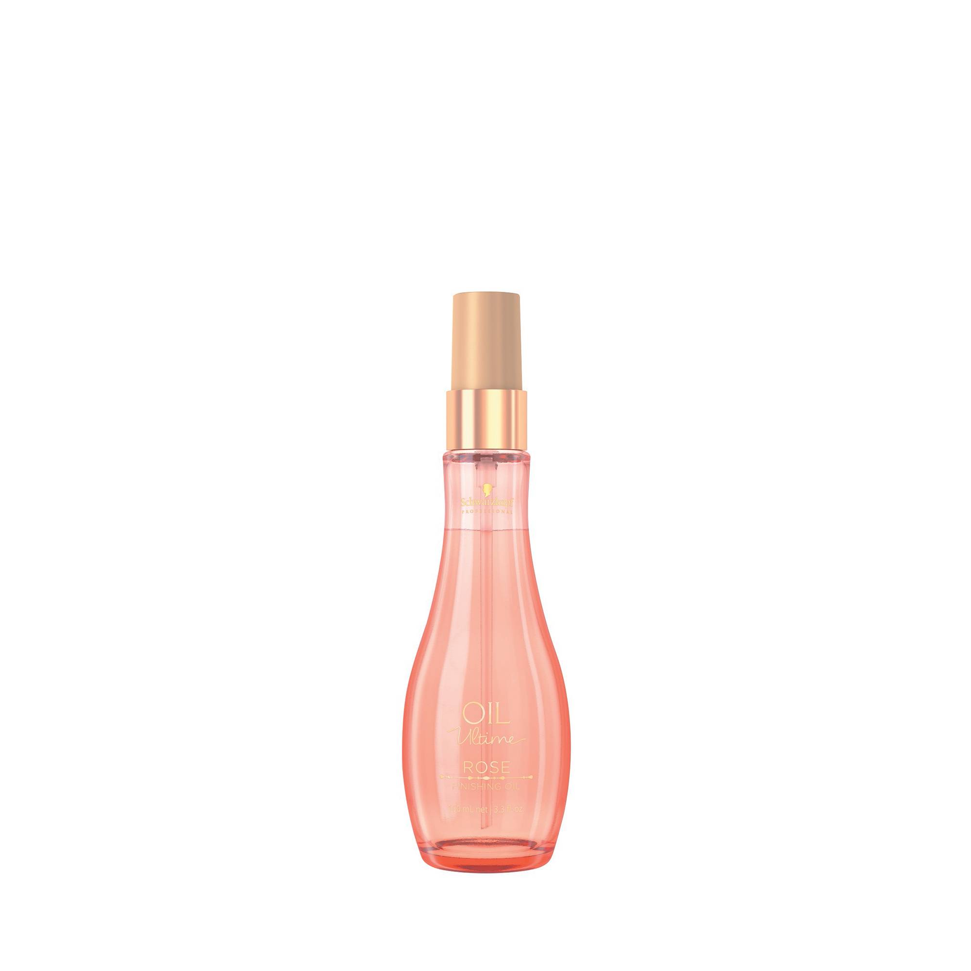 Huile de finition cheveux fins à normaux à l'huile de Rose Oil Ultime de la marque Schwarzkopf Professional Contenance 100ml - 1