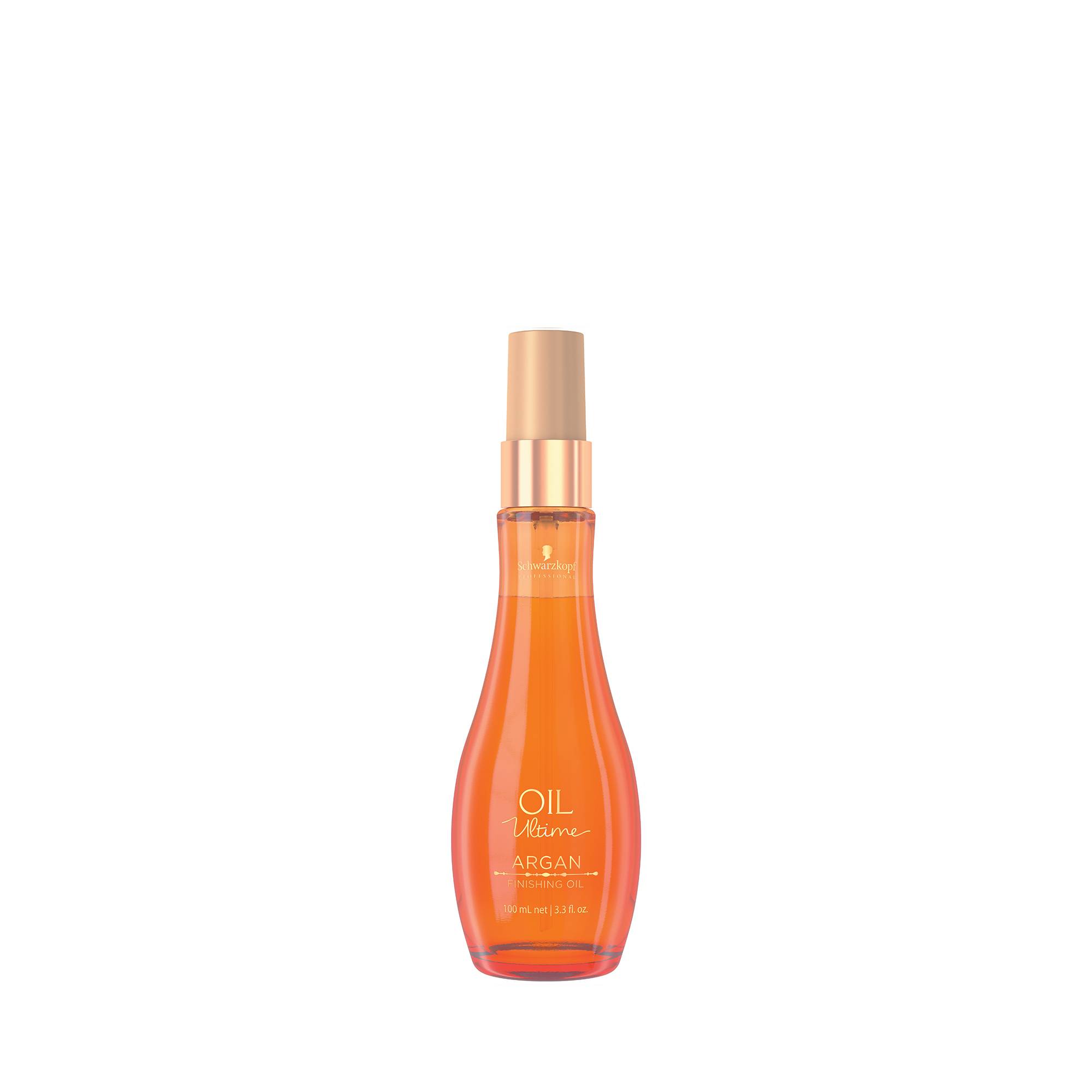 Huile de finition cheveux normaux à épais à l'huile d'Argan Oil Ultime de la marque Schwarzkopf Professional Contenance 100ml - 1
