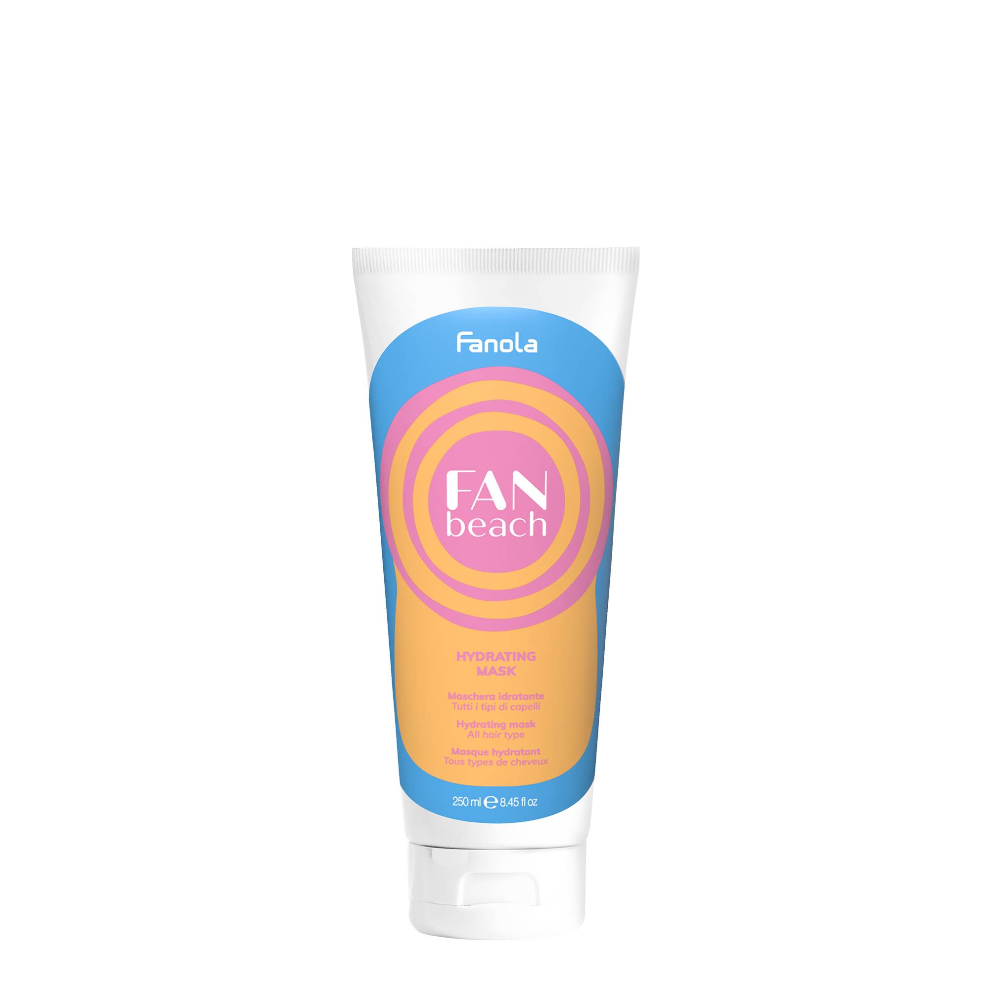Masque hydratant tous types de cheveux FanBeach de la marque Fanola Contenance 250ml - 1