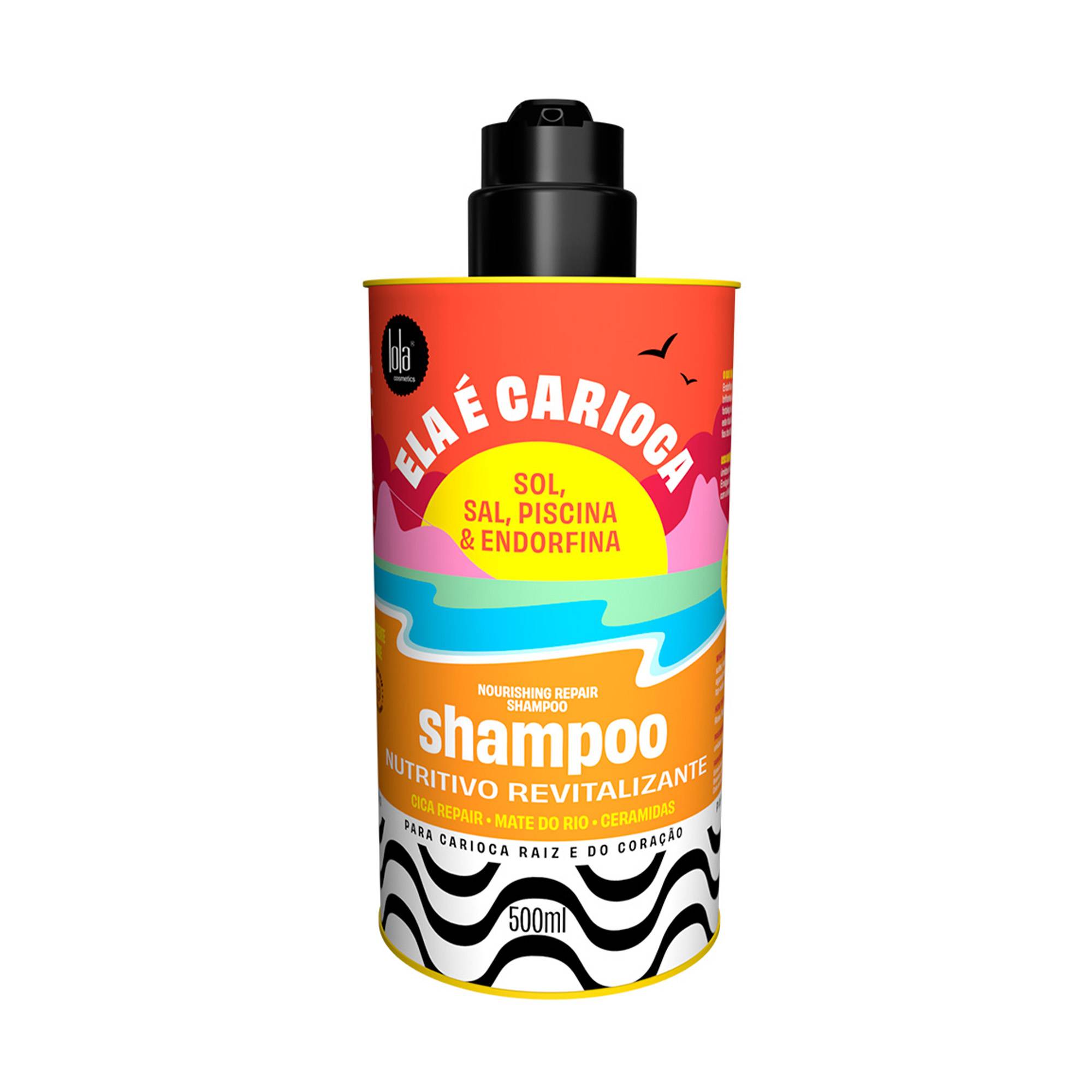 Shampoing nutritif revitalisant Ela é Carioca de la marque Lola From Rio Contenance 500ml - 1