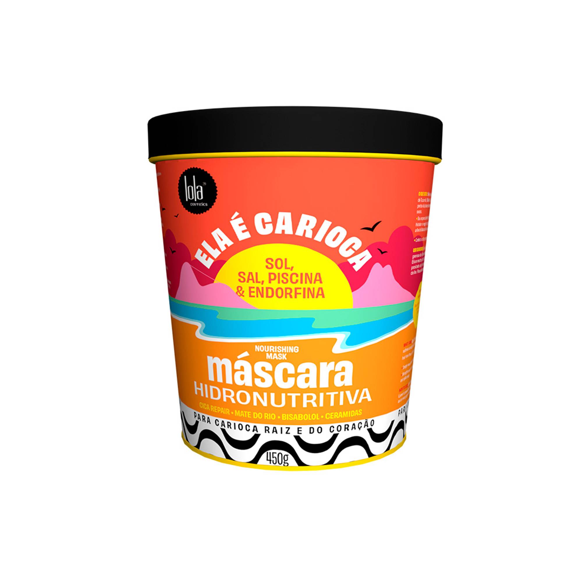 Masque nutritif réparateur Ela é Carioca de la marque Lola From Rio Contenance 450g - 1