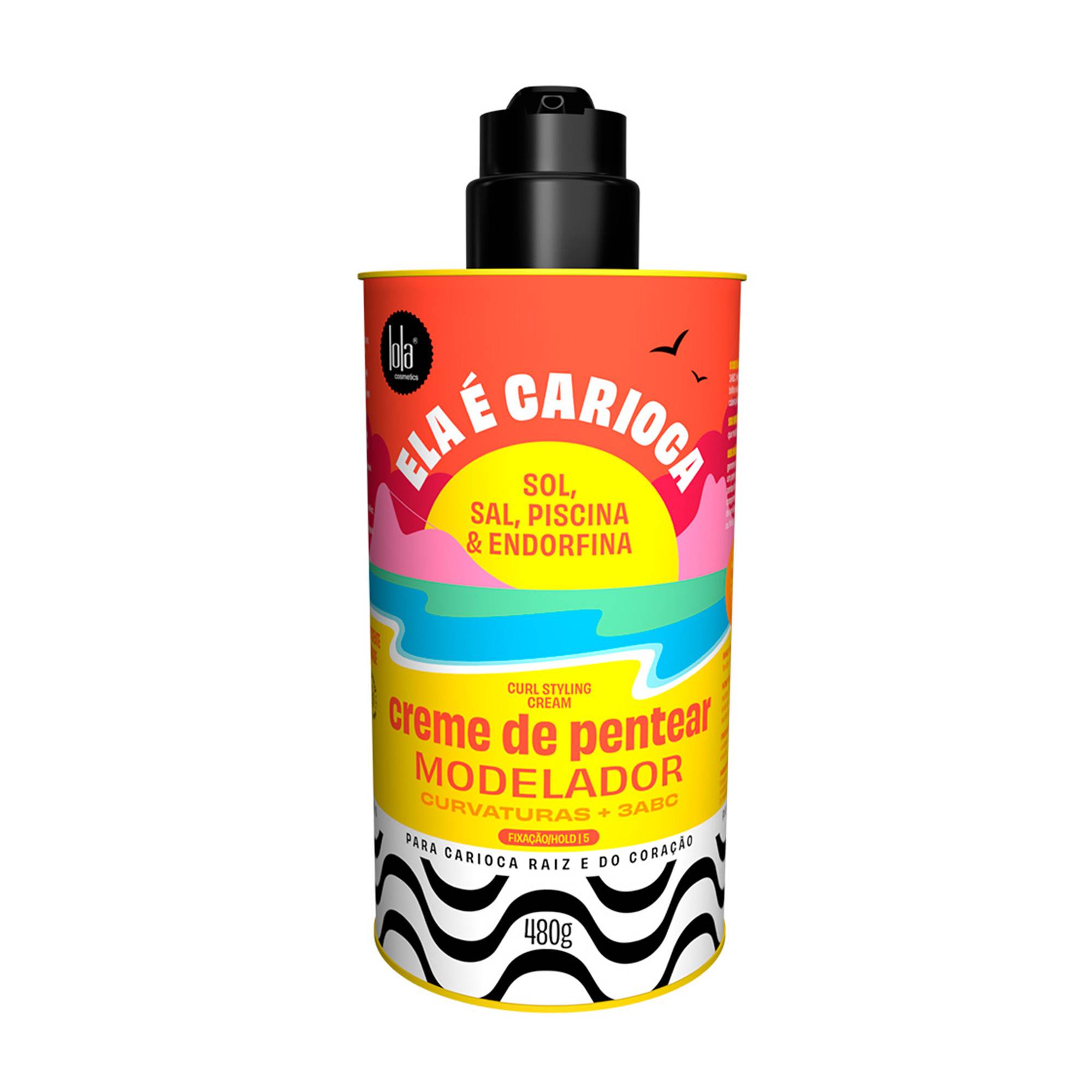 Crème coiffante modelante Ela é Carioca de la marque Lola From Rio Contenance 480g - 1