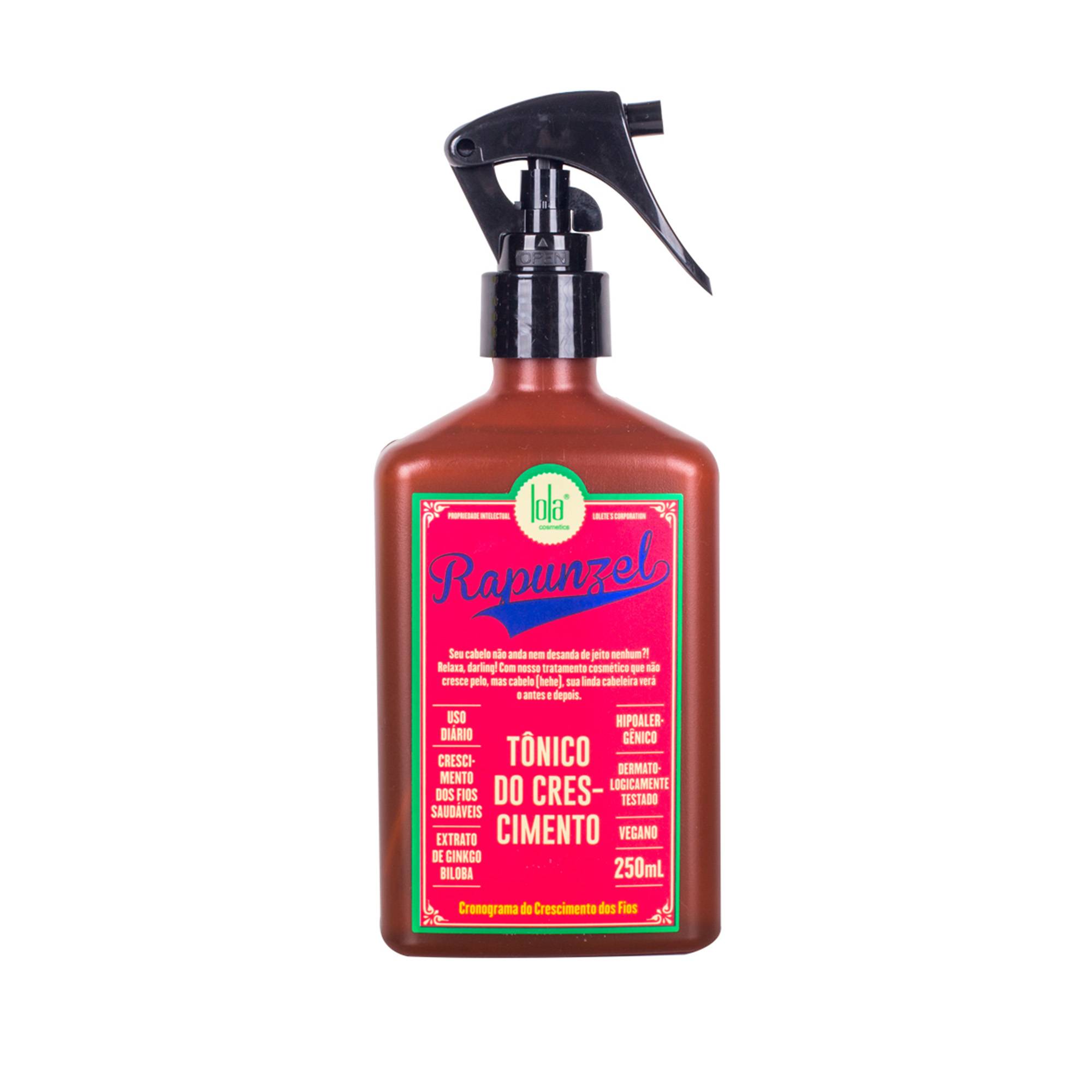 Lotion tonique sans rinçage croissance et fortifiante Rapunzel de la marque Lola From Rio Contenance 250ml - 1