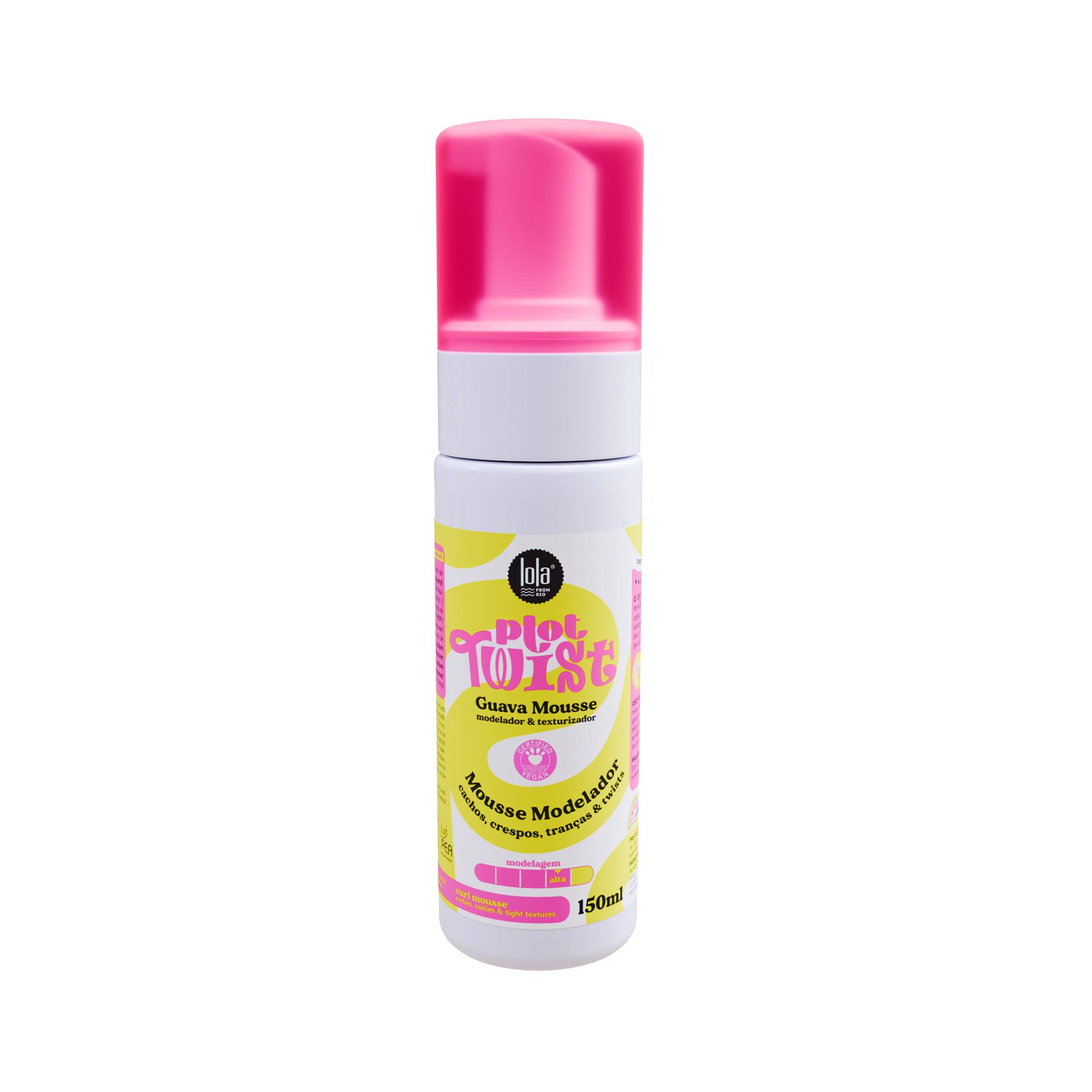 Mousse modelante et texturisante à la goyave Plot Twist de la marque Lola From Rio Contenance 150ml - 1