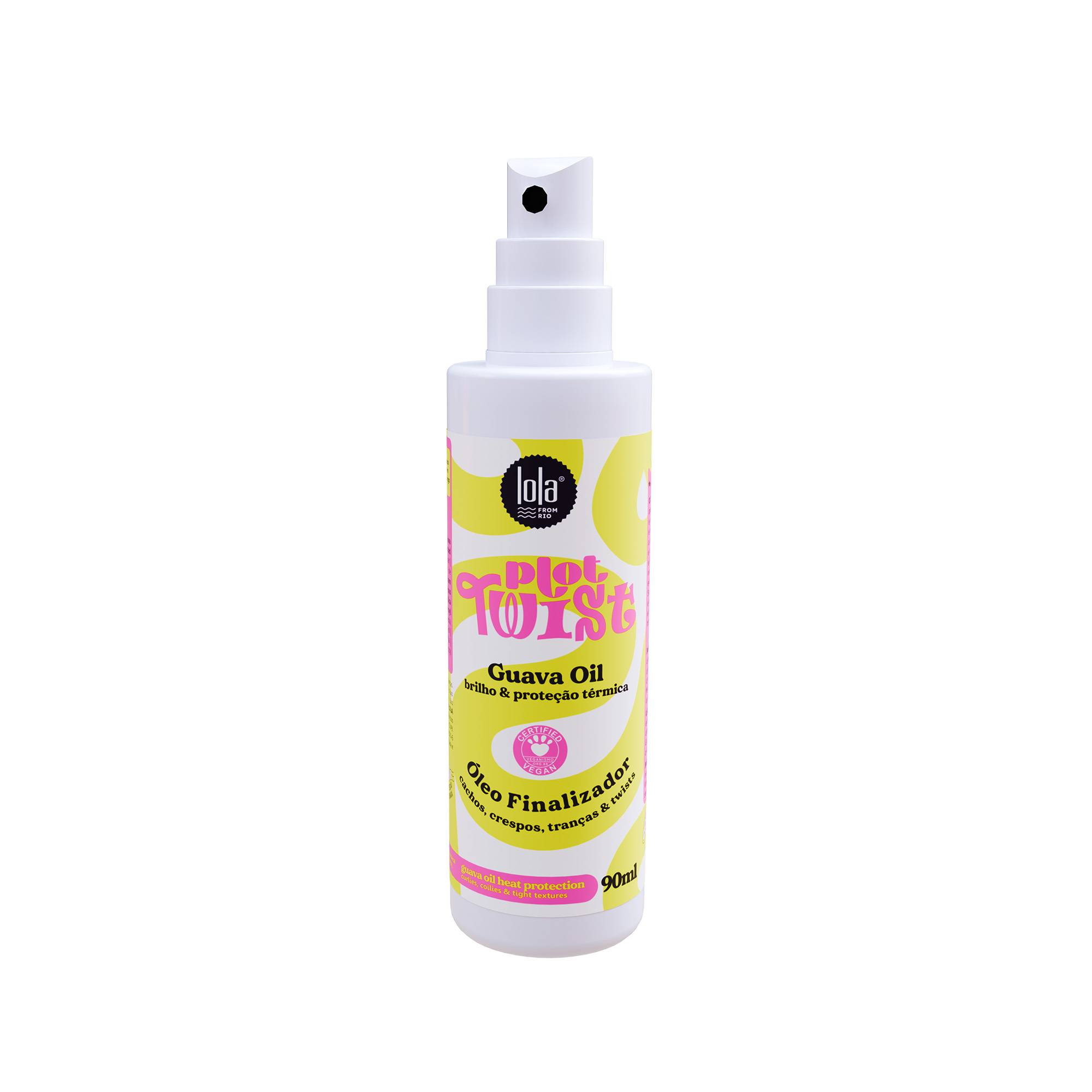 Huile capillaire de finition à la goyave Plot Twist de la marque Lola From Rio Contenance 90ml - 1