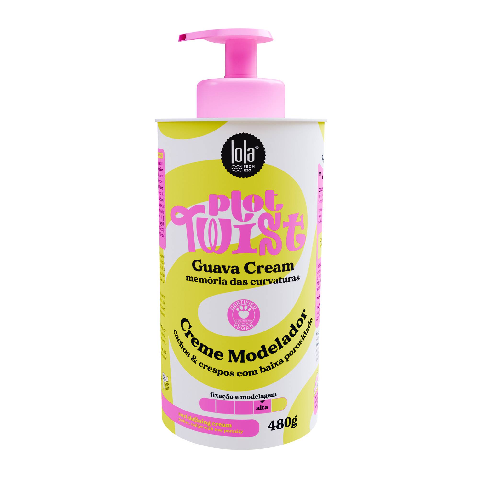 Crème coiffante à la goyave Plot Twist de la marque Lola From Rio Contenance 480g - 1