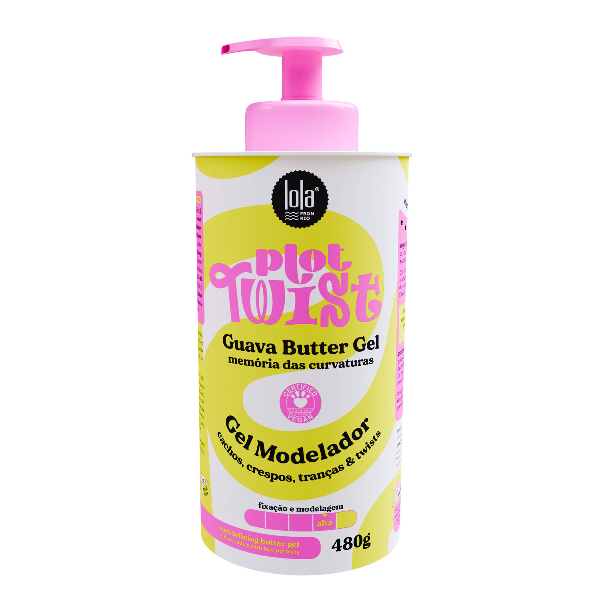 Gel modelant à la goyave Plot Twist de la marque Lola From Rio Contenance 480g - 1