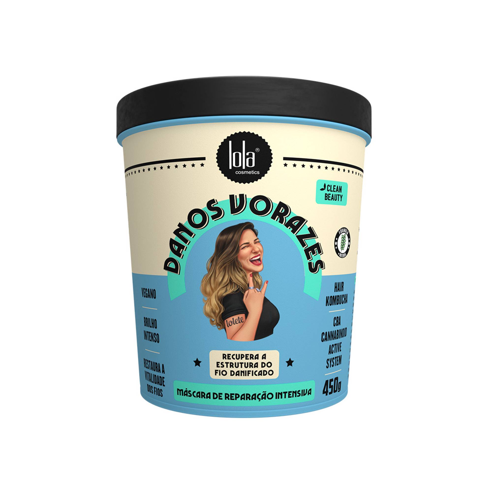 Masque réparateur intensif Danos Vorazes de la marque Lola From Rio Contenance 450g - 1