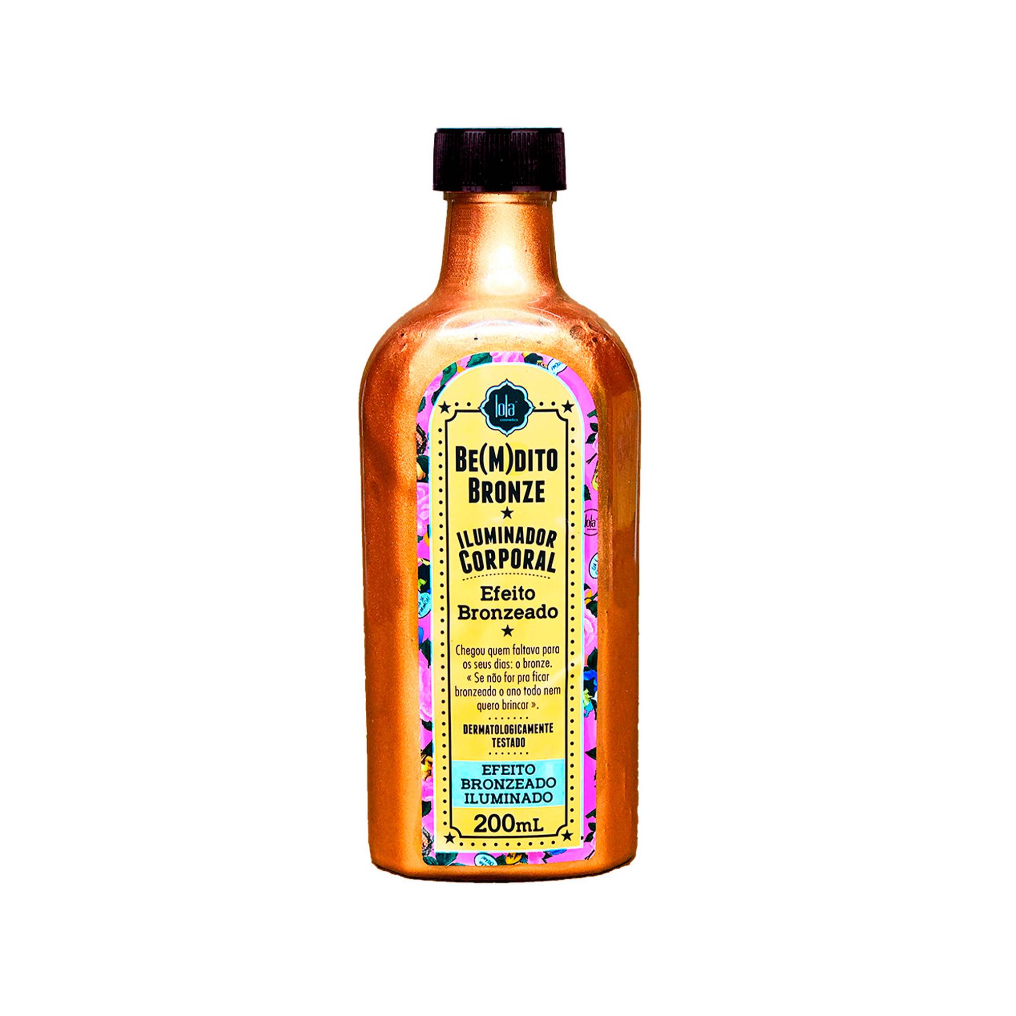 Gel corps doré hydratant BE(M)DITO BRONZE de la marque Lola From Rio Contenance 200ml - 1