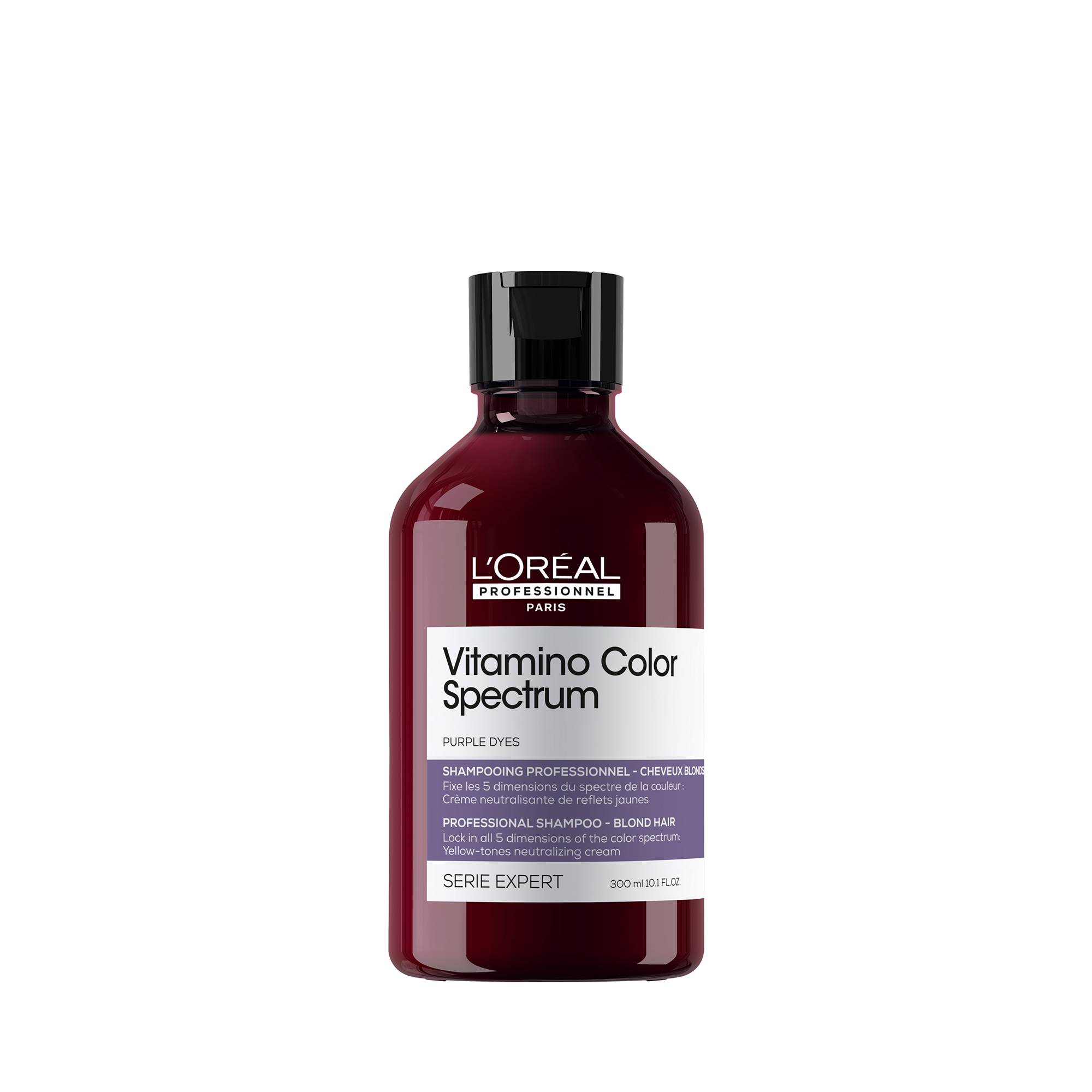 Shampoing neutralisant violet Vitamino Color Spectrum de la marque L'Oréal Professionnel Contenance 300ml - 1