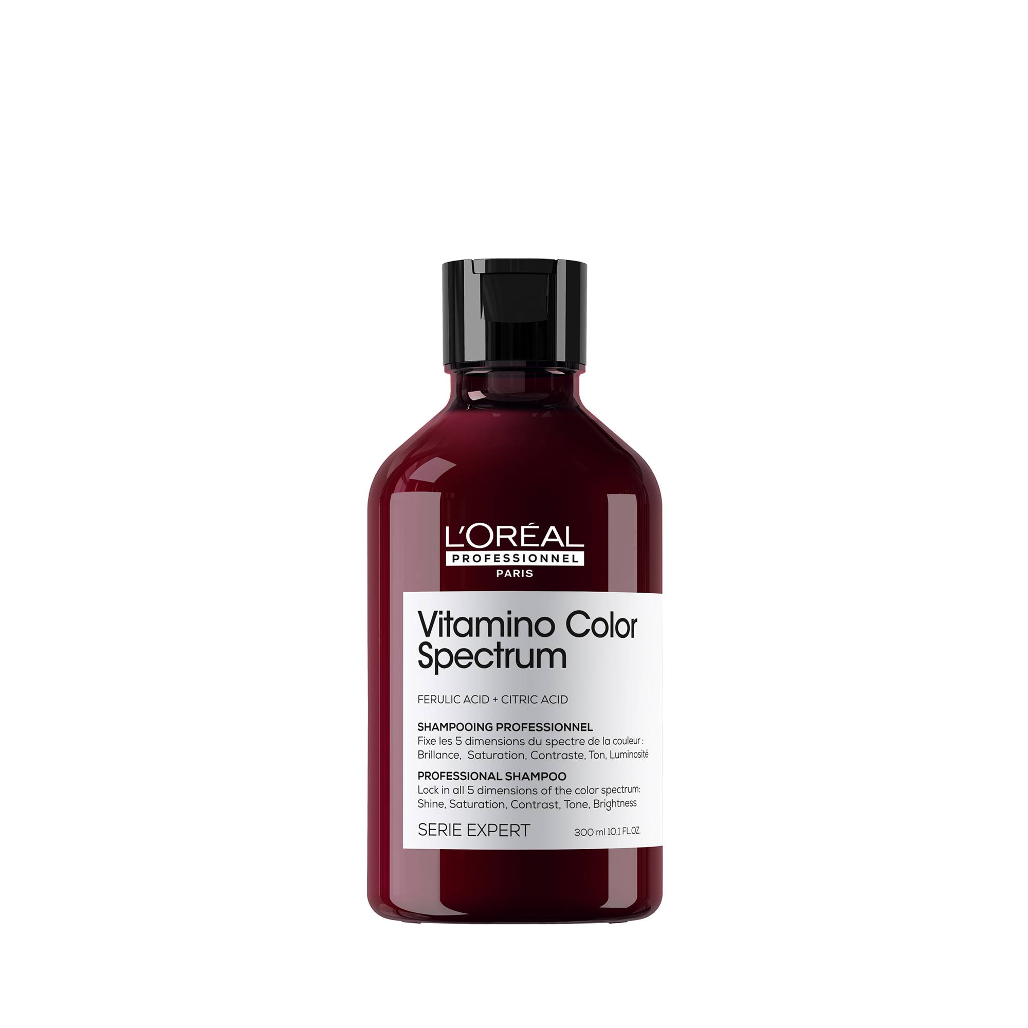 Shampoing fixateur du spectre coloriel Vitamino Color Spectrum de la marque L'Oréal Professionnel Contenance 300ml - 1