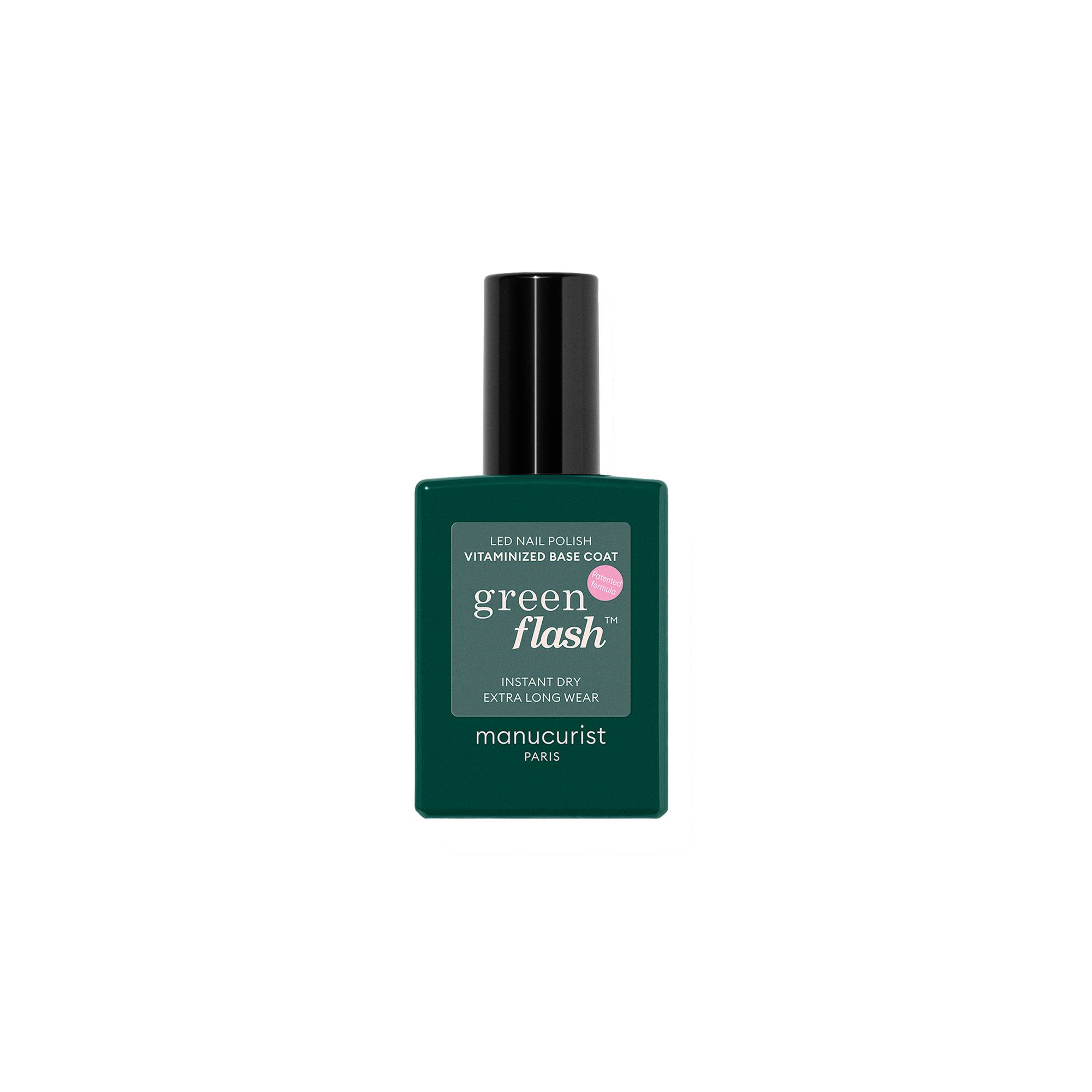 Base Coat Vitaminée fortifiante – Green Flash™ de la marque Manucurist Contenance 15ml - 1