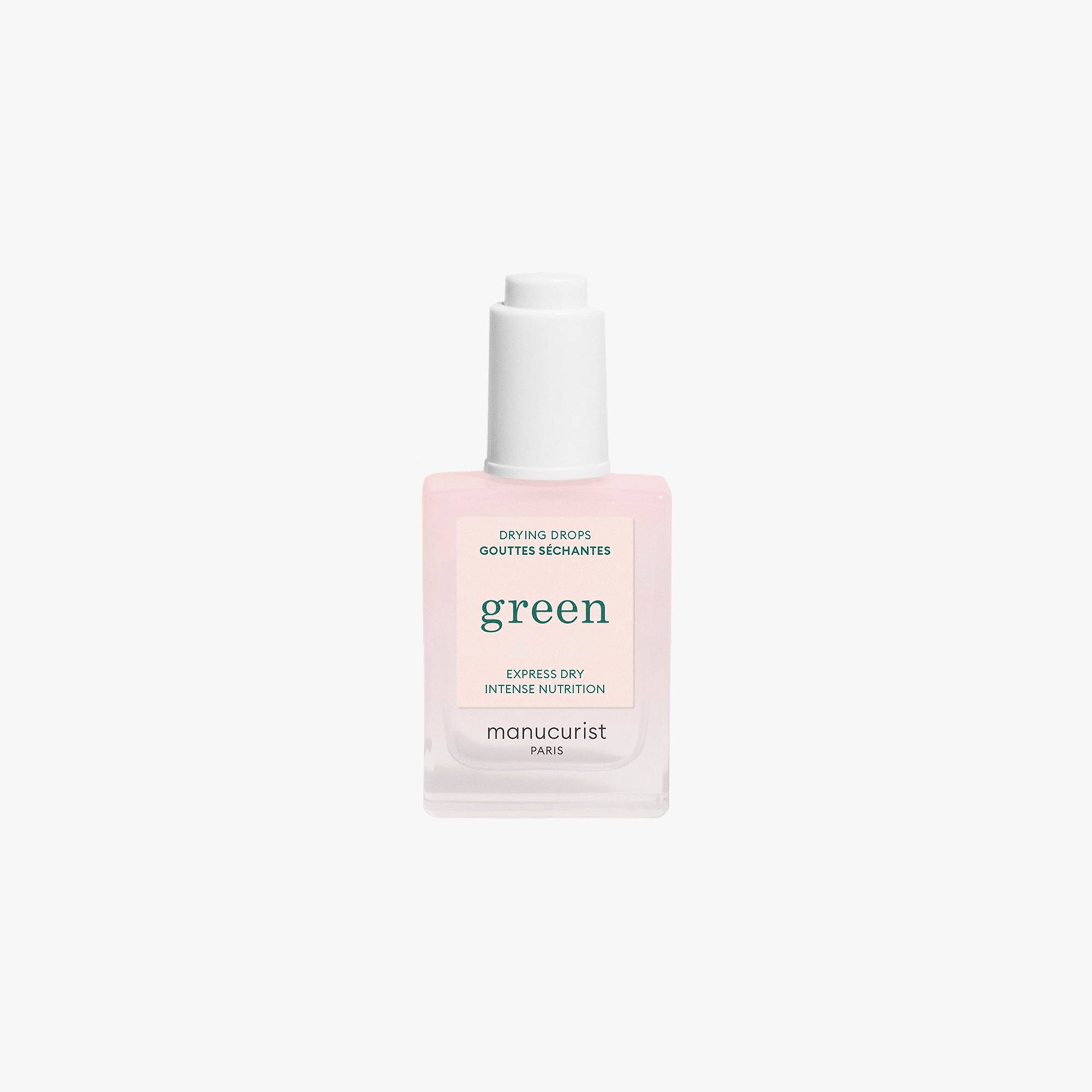 Gouttes Séchantes express – Gamme Green™ de la marque Manucurist Contenance 15ml - 1
