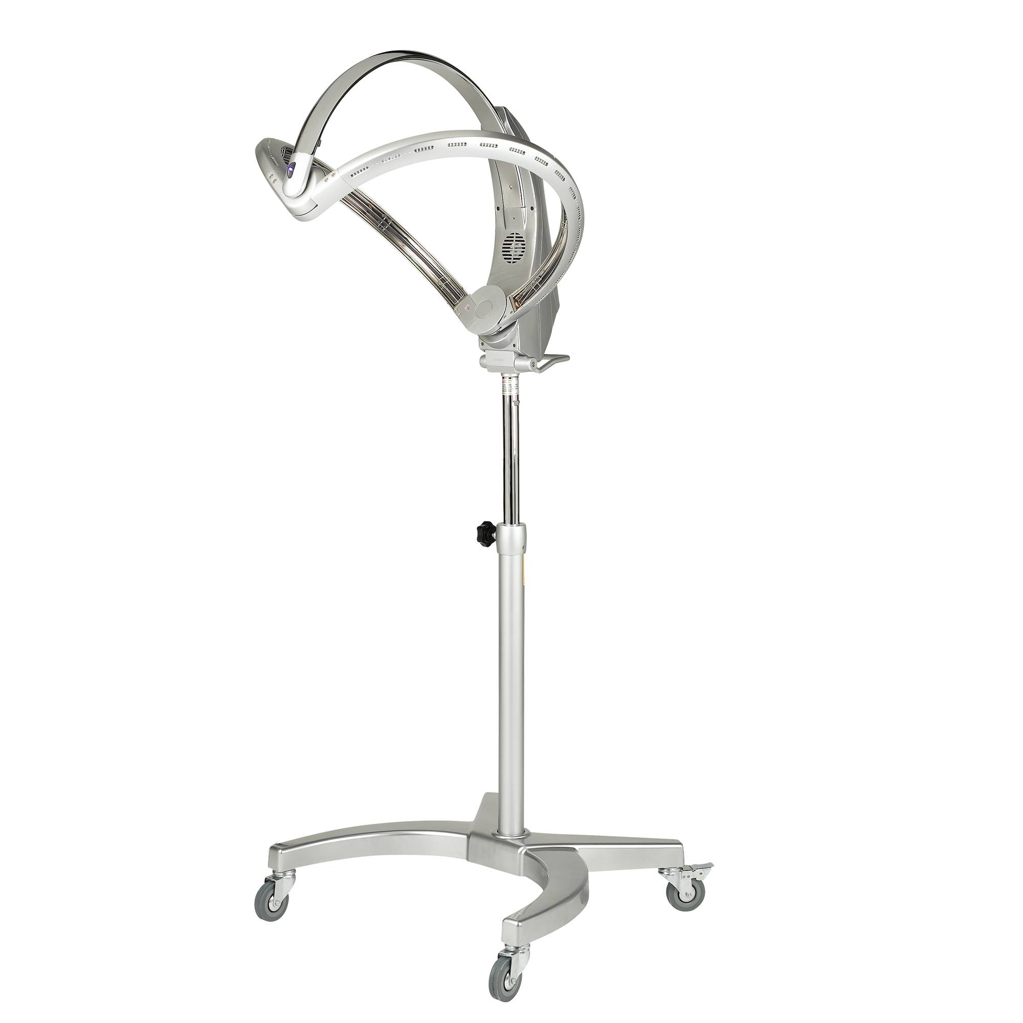 Casque sèche-cheveux Climafly infraquartz avec pied Argent brillant de la marque Ultron - 1