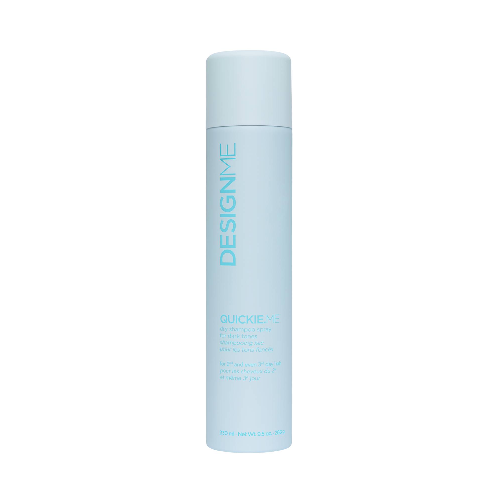 Shampooing sec cheveux bruns et foncés Quickie.ME de la marque Design.ME Contenance 339ml - 1