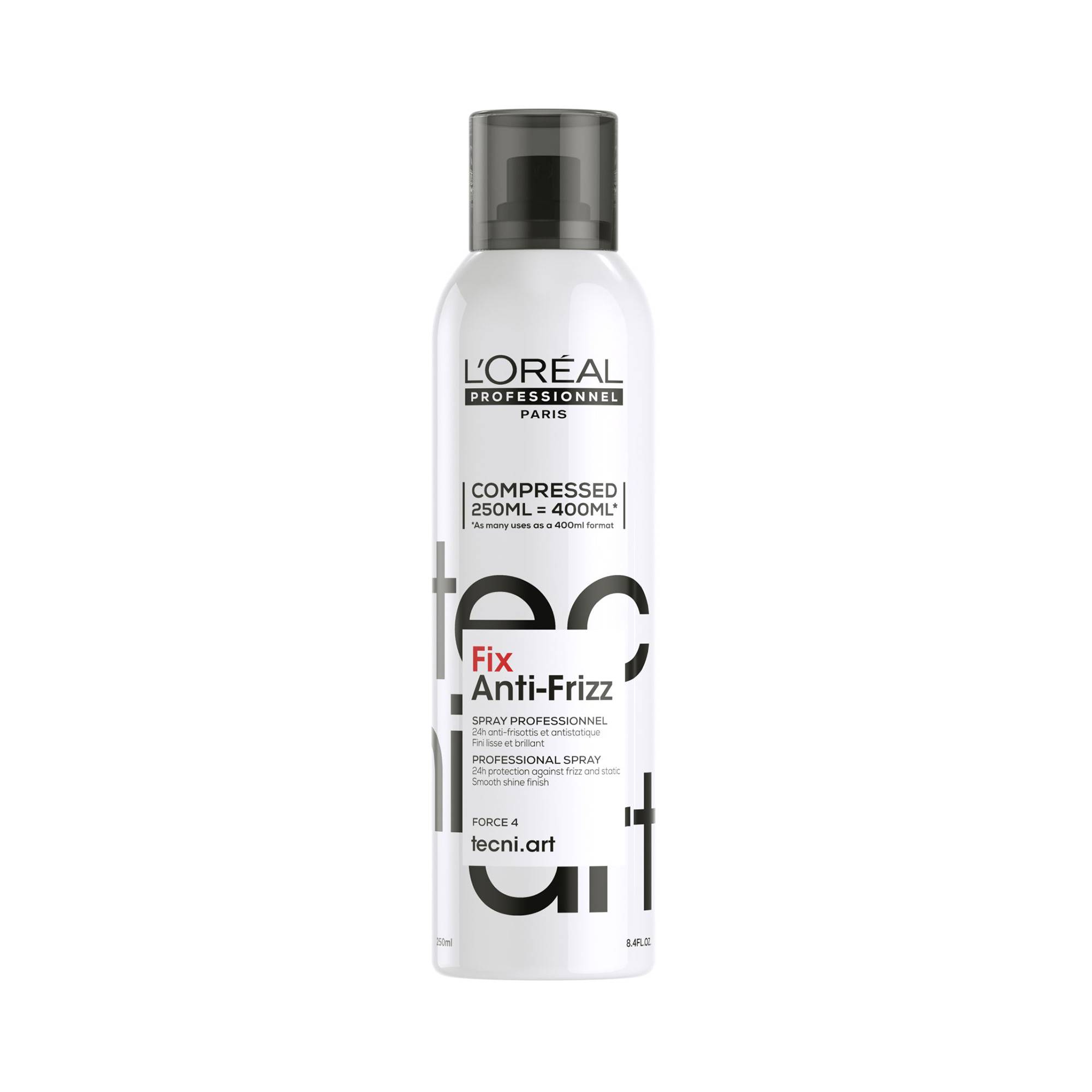 Spray fixation anti-humidité Fix Anti-Frizz de la marque L'Oréal Professionnel Contenance 250ml - 1
