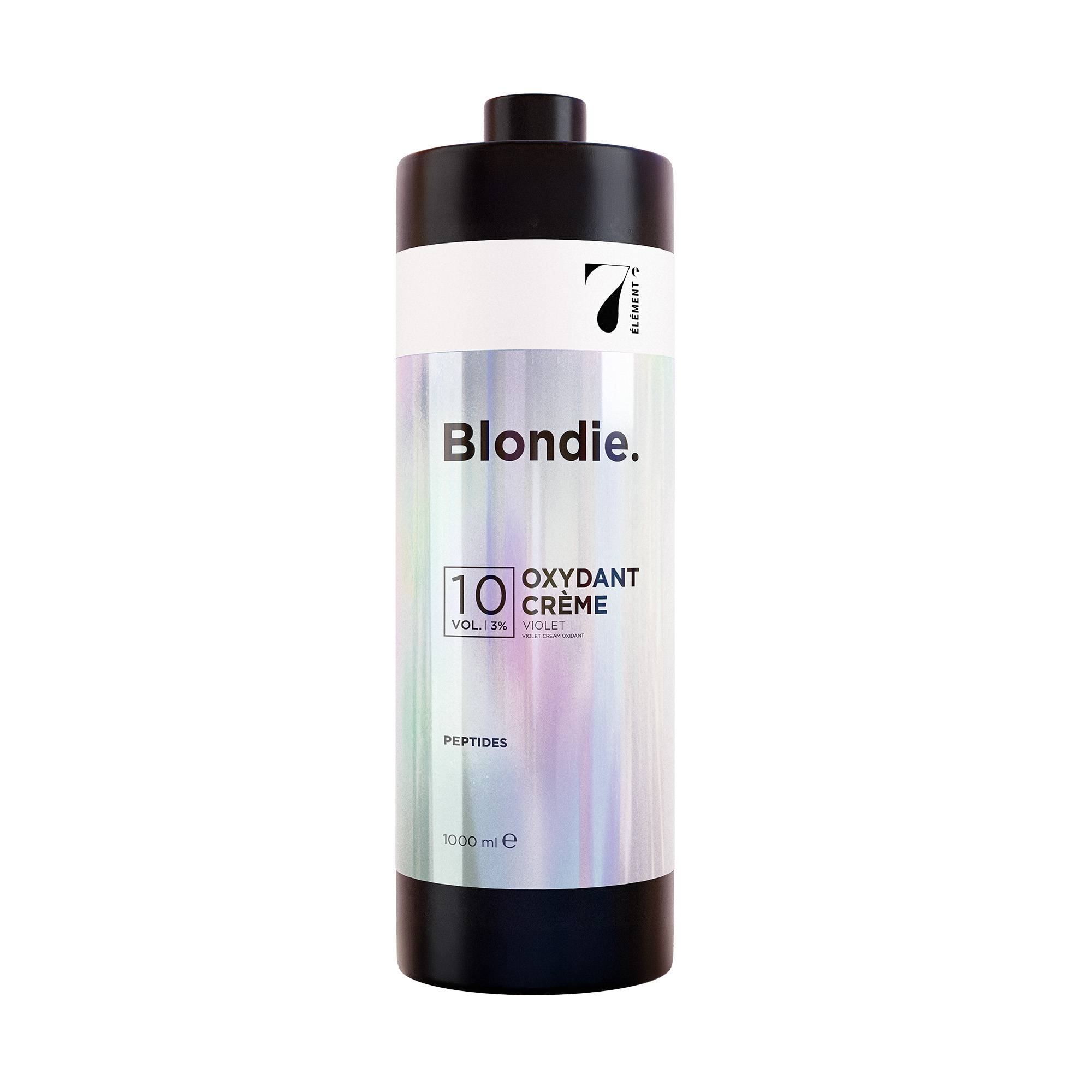 Oxydant crème 10 Vol. – douceur extrême, précision, neutralisation intégrée de la marque 7e ÉLÉMENT Contenance 1000ml - 1