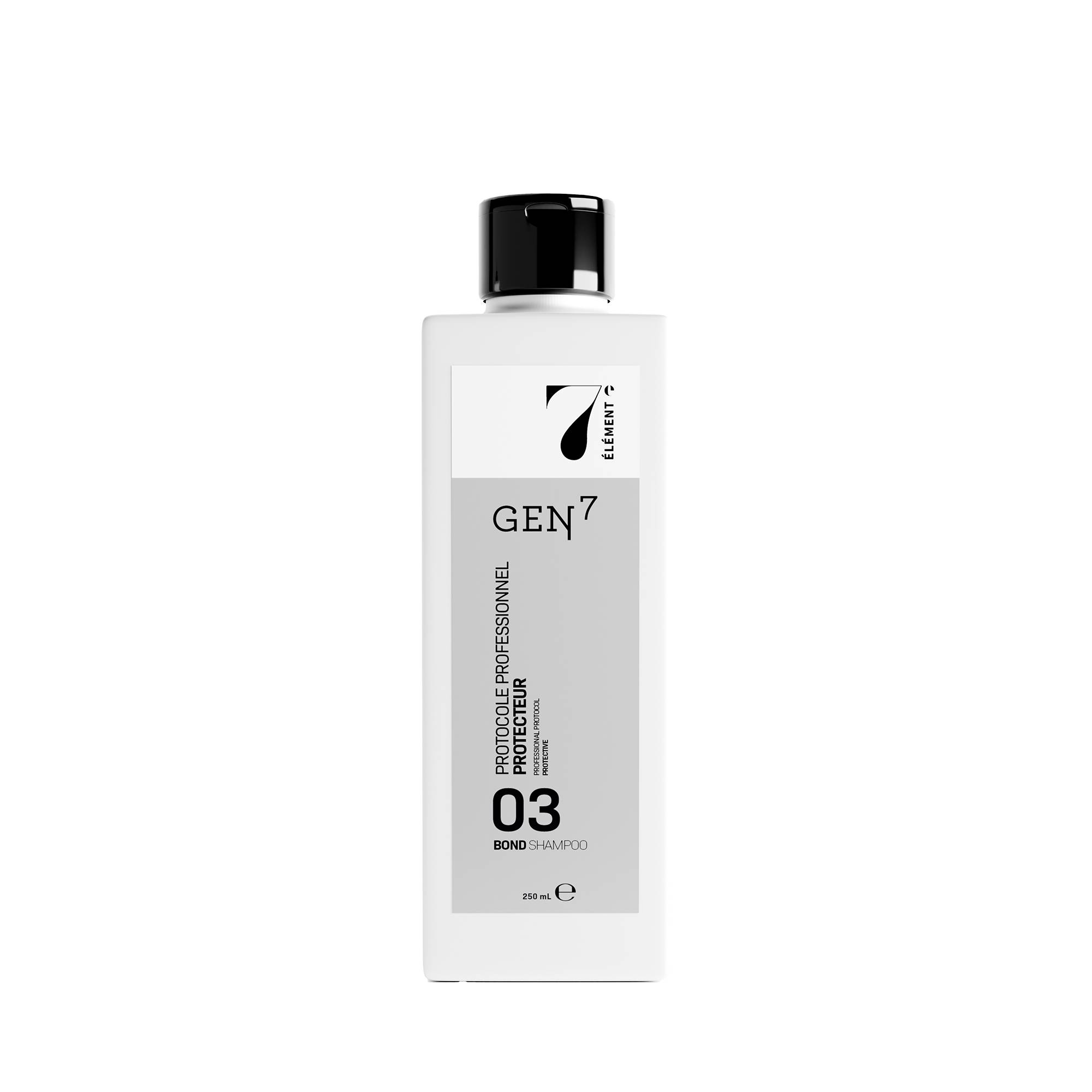 Bond Shampoing 03 GEN7 - protocole protecteur professionnel de la marque 7e ÉLÉMENT Contenance 250ml - 1