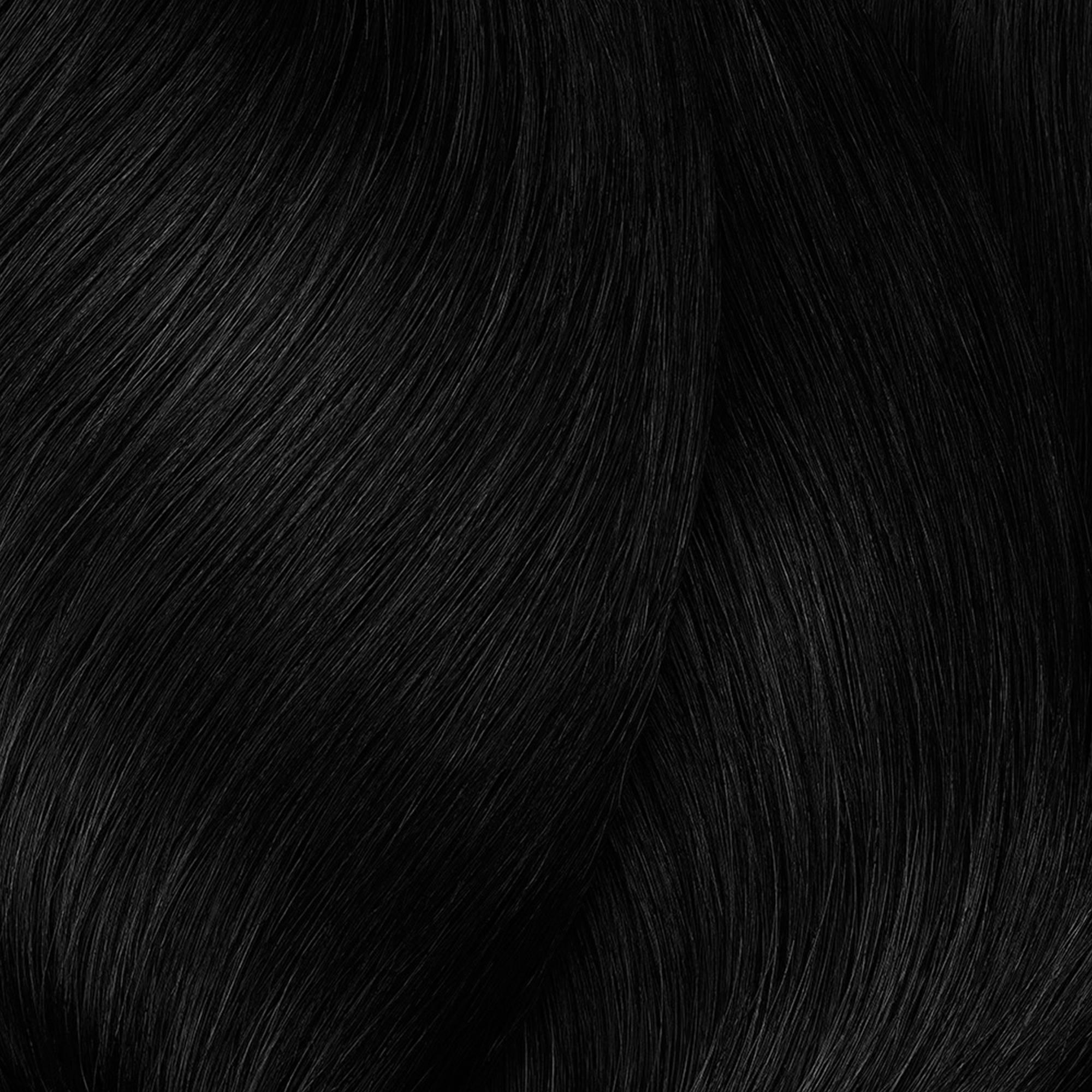Coloration crème de beauté Majirel Fondamentale Noir 1 de la marque L'Oréal Professionnel Contenance 60ml - 1