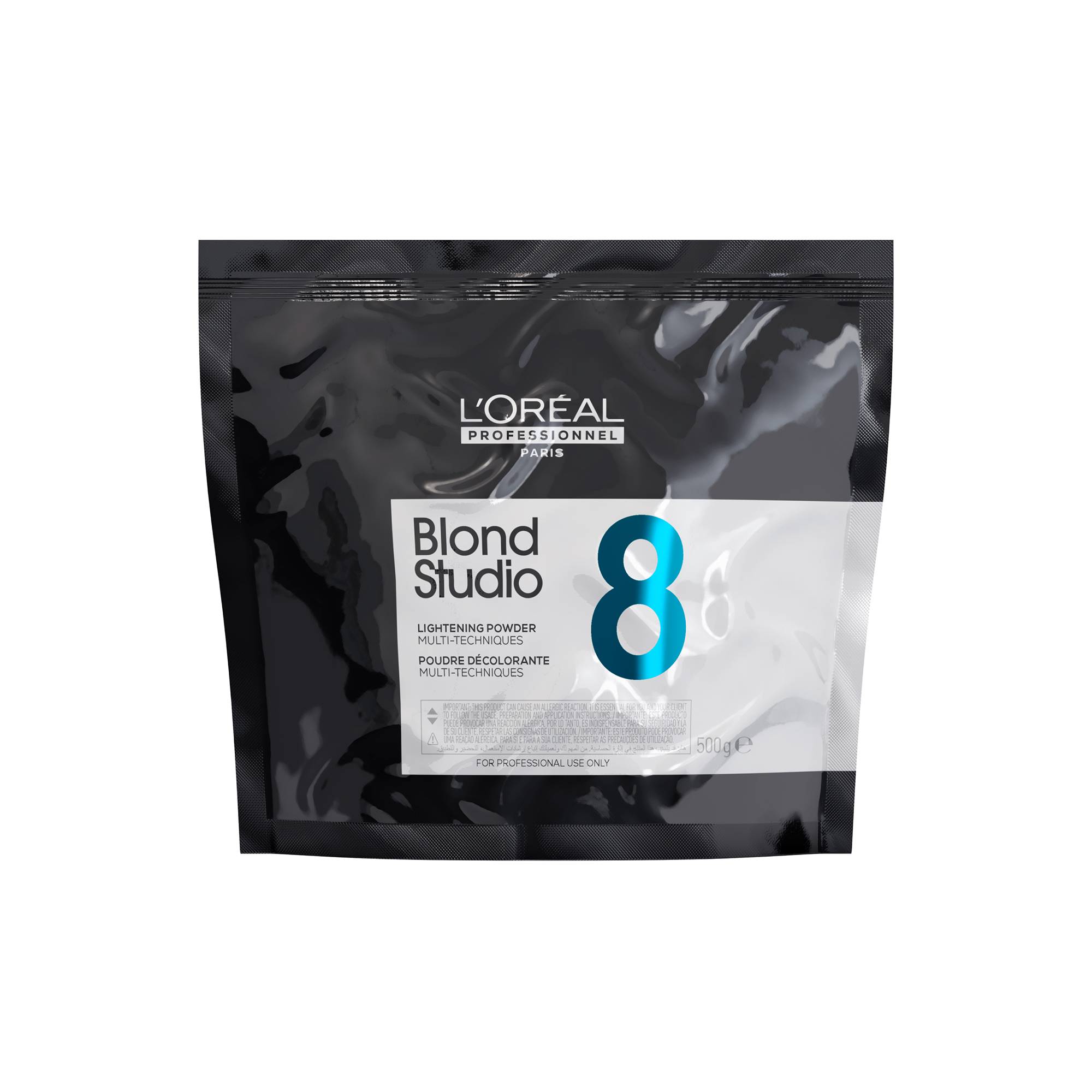 Poudre décolorante Blond Studio MT8 – éclaircissement, adhérence, soin de la marque L'Oréal Professionnel Contenance 500g - 1