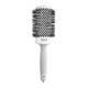 Brosse de brushing Expert Blowout Shine White&Grey 55mm - 1 Brosse de brushing Expert Blowout Shine White&Grey 55mm de la marque Olivia Garden - 1