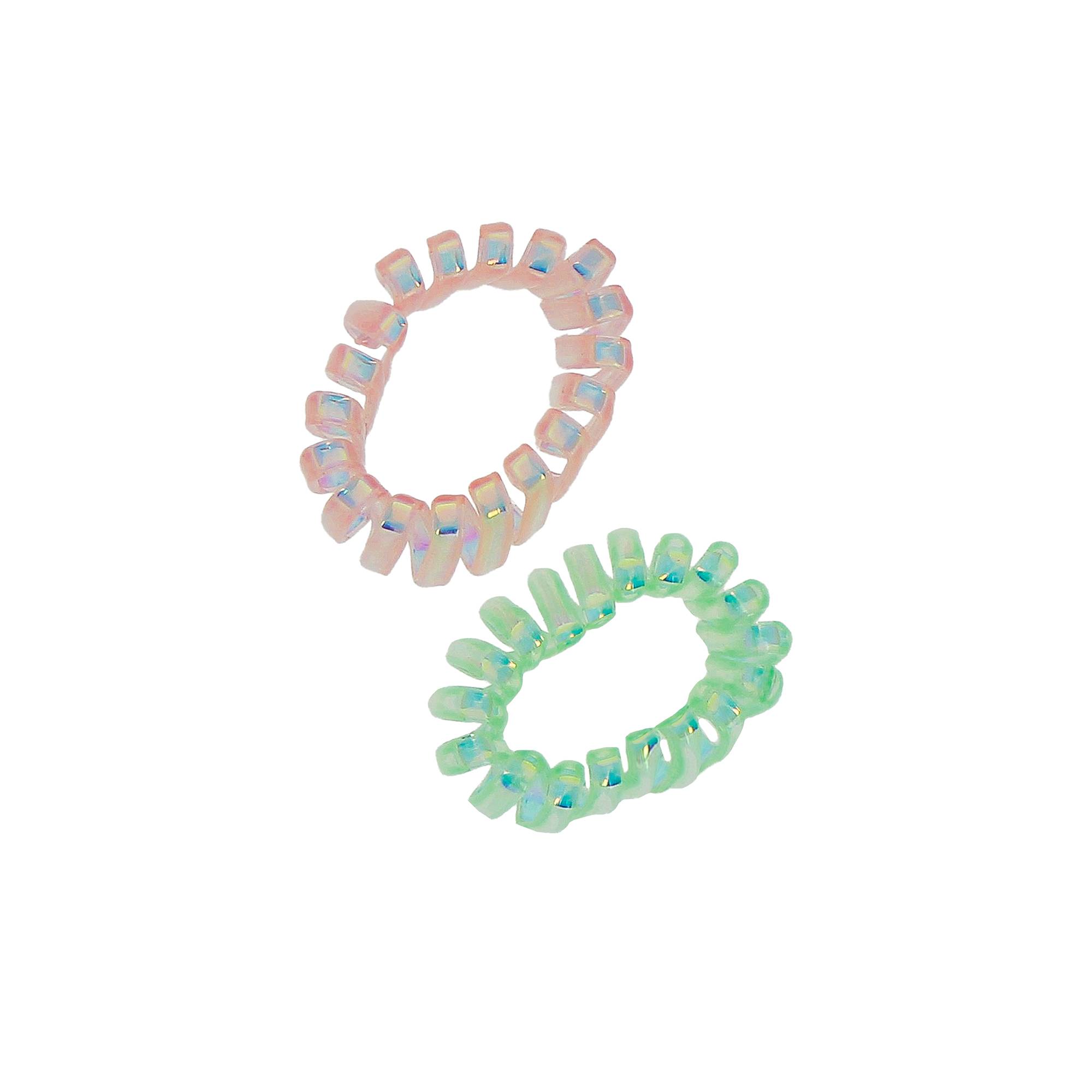 Lot de 2 élastiques en spirale de la marque Bleu Libellule - 1