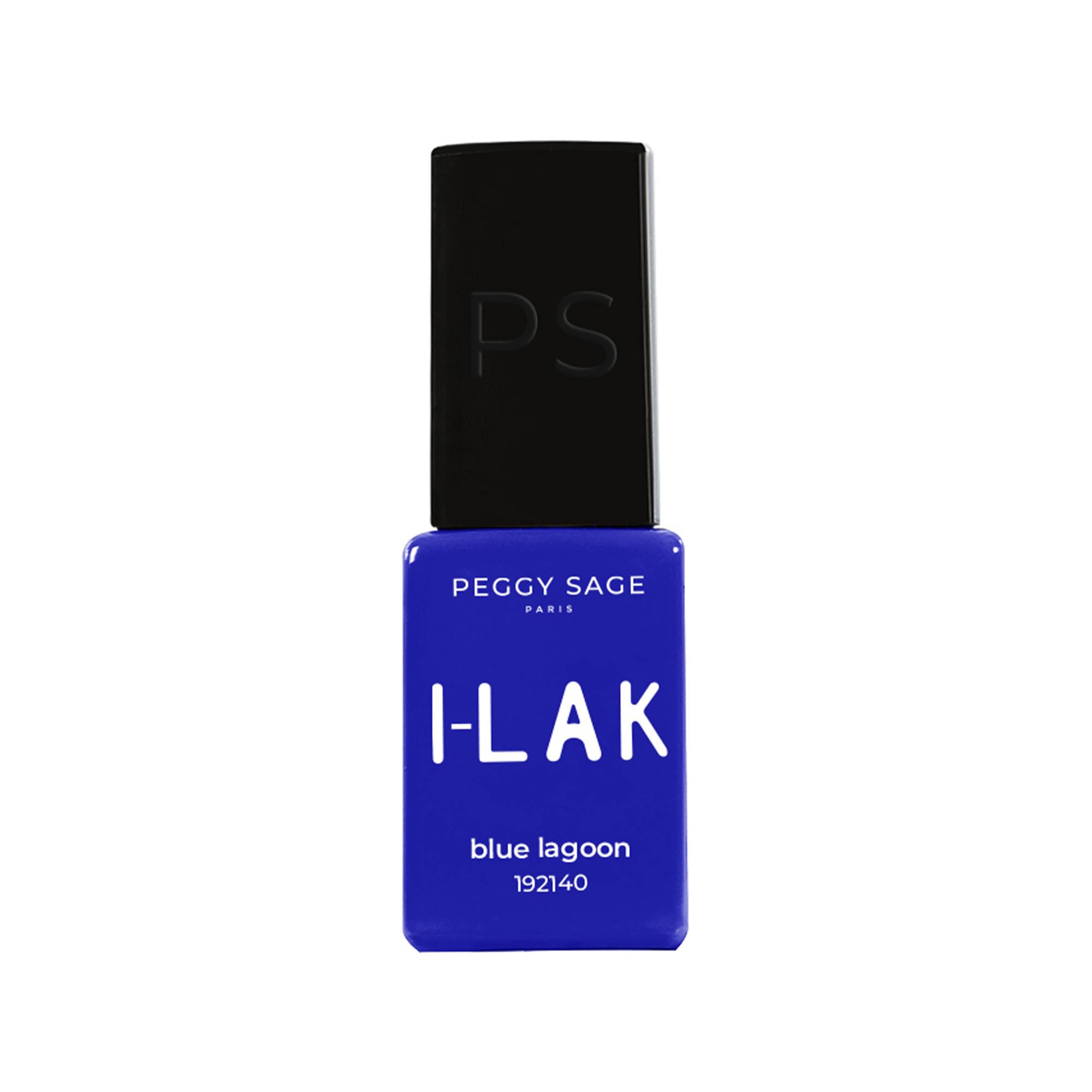 Vernis semi-permanent I-LAK – blue lagoon – tenue longue durée, brillance intense de la marque Peggy Sage Contenance 5ml - 1