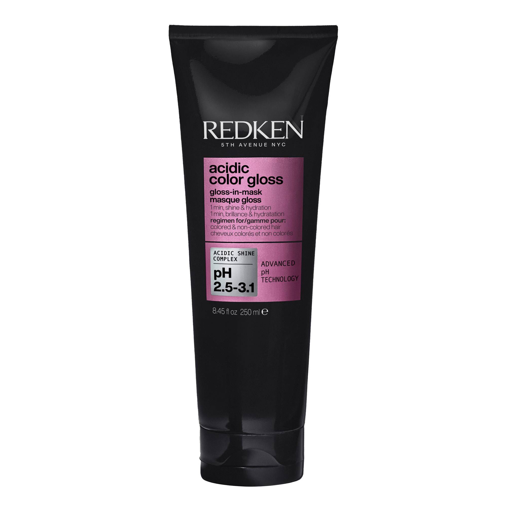 Masque capillaire Acidic Color Gloss – brillance miroir, hydratation intense de la marque Redken Contenance 250ml - 1